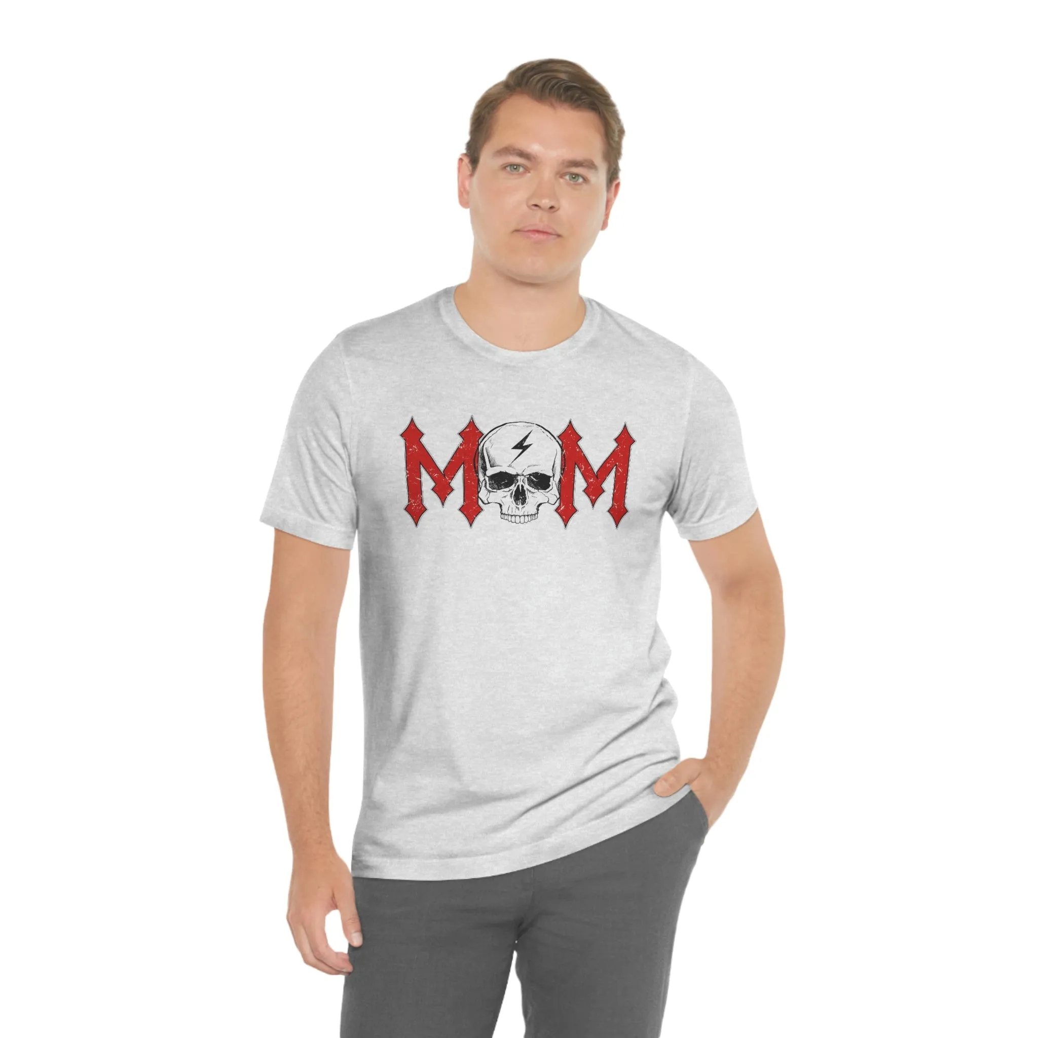 "MOM" Skull Shirt Tee - Unisex Shirt