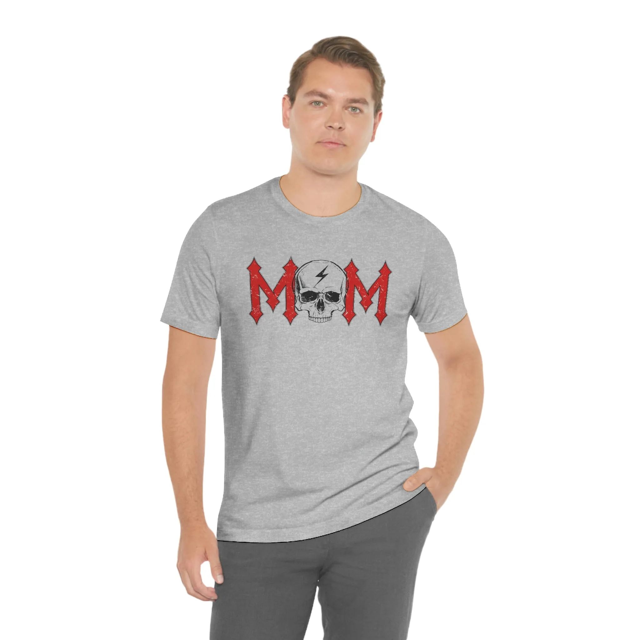 "MOM" Skull Shirt Tee - Unisex Shirt