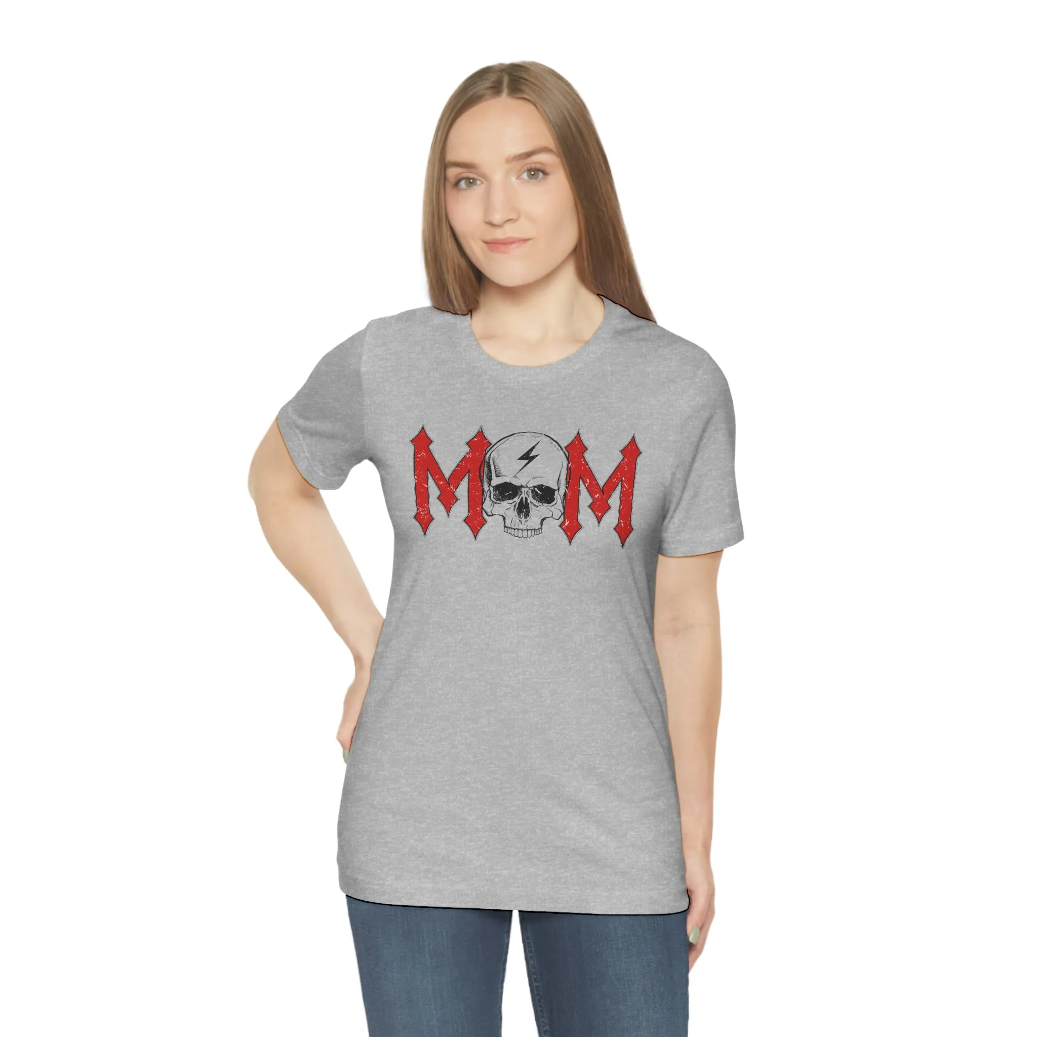 "MOM" Skull Shirt Tee - Unisex Shirt