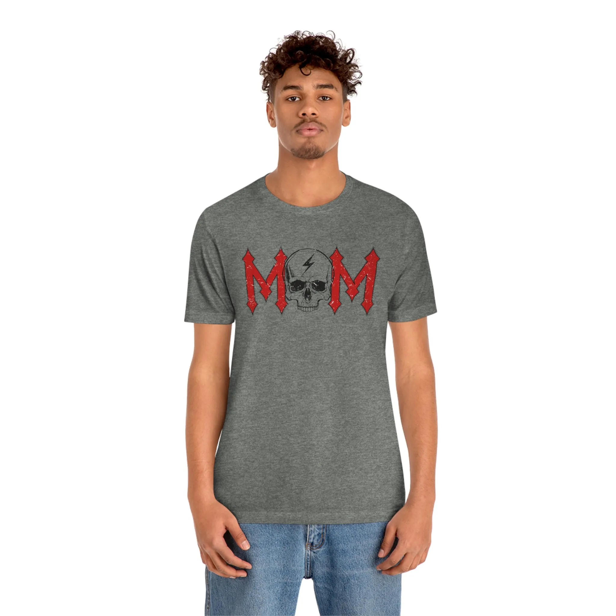 "MOM" Skull Shirt Tee - Unisex Shirt