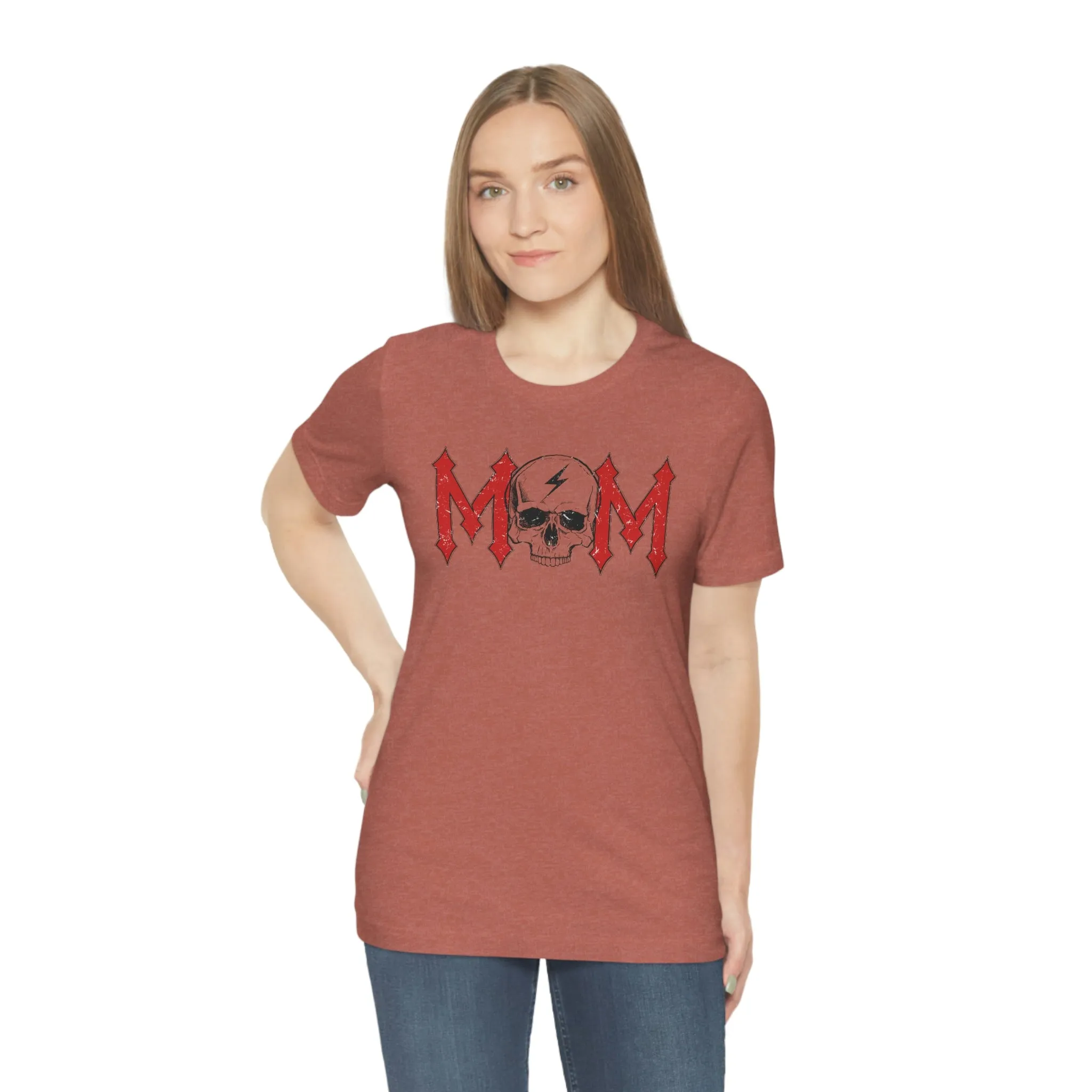 "MOM" Skull Shirt Tee - Unisex Shirt