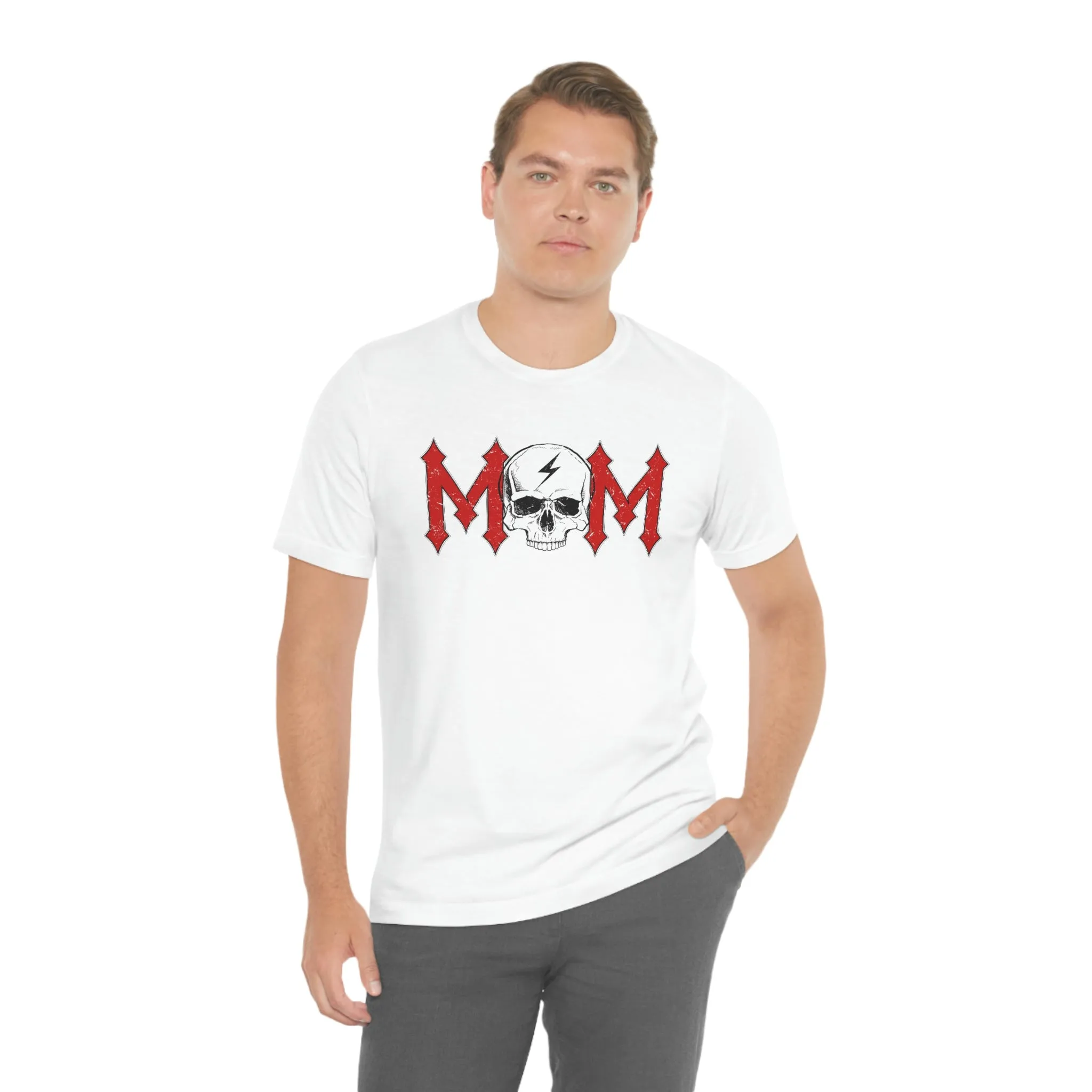 "MOM" Skull Shirt Tee - Unisex Shirt