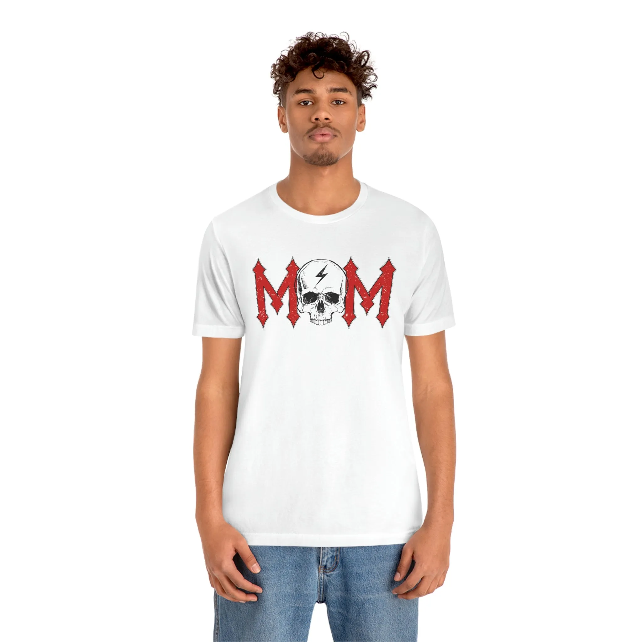 "MOM" Skull Shirt Tee - Unisex Shirt