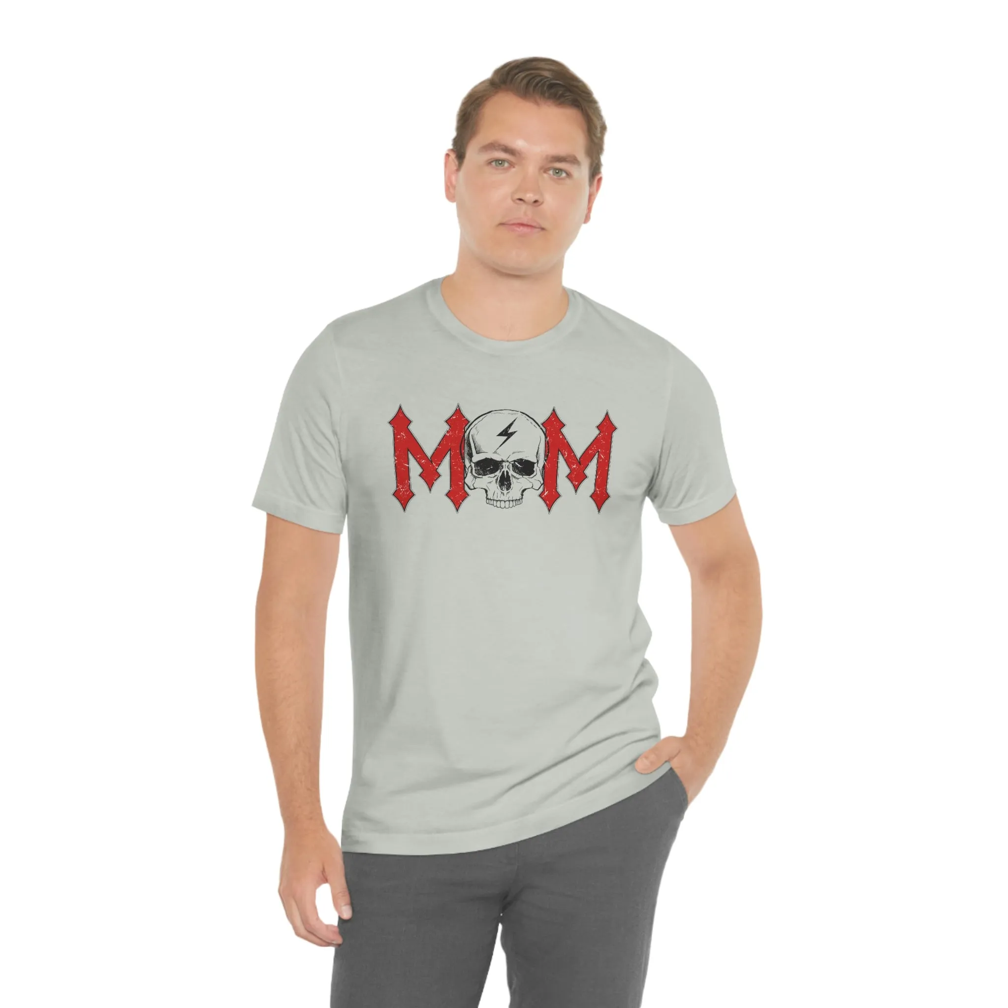 "MOM" Skull Shirt Tee - Unisex Shirt