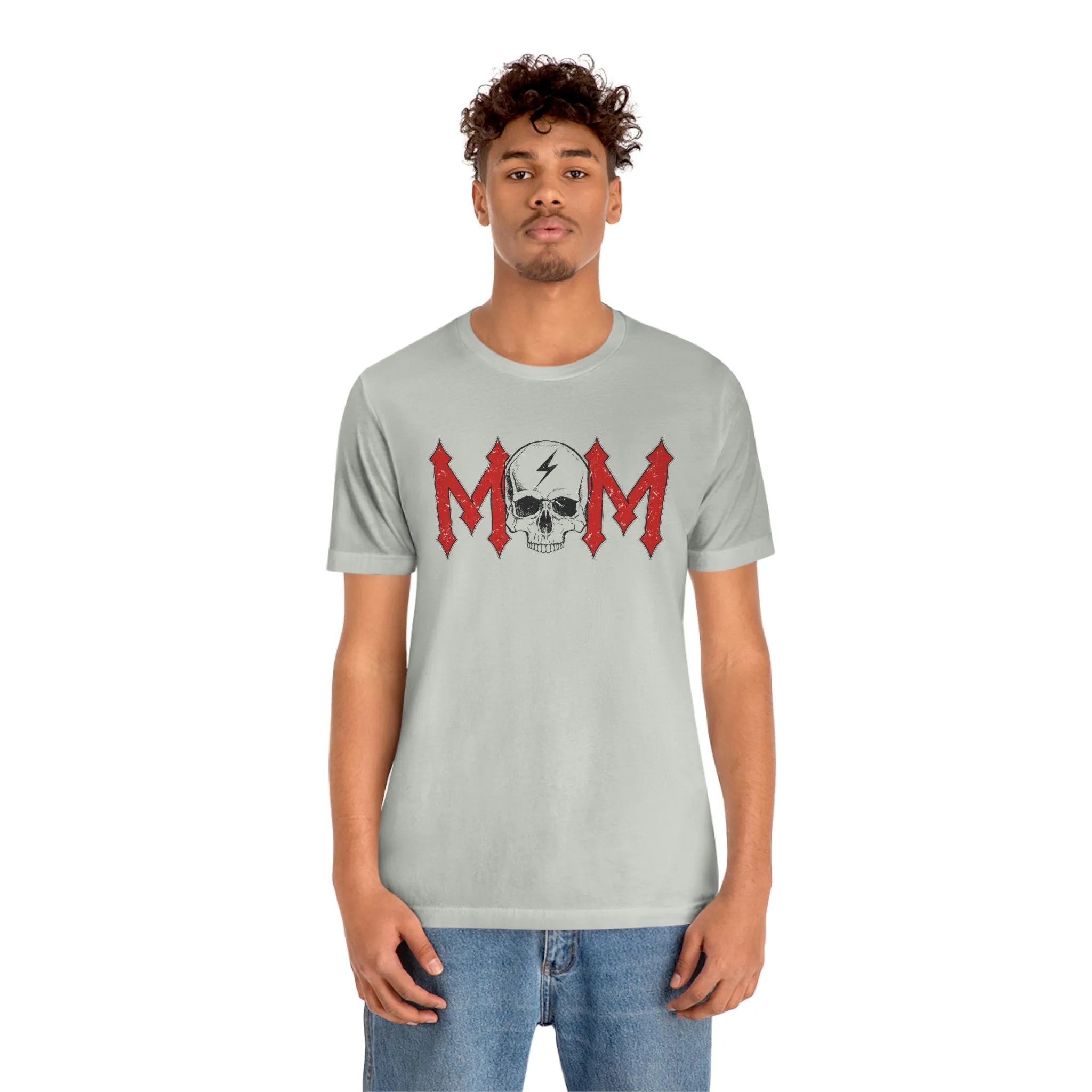 "MOM" Skull Shirt Tee - Unisex Shirt