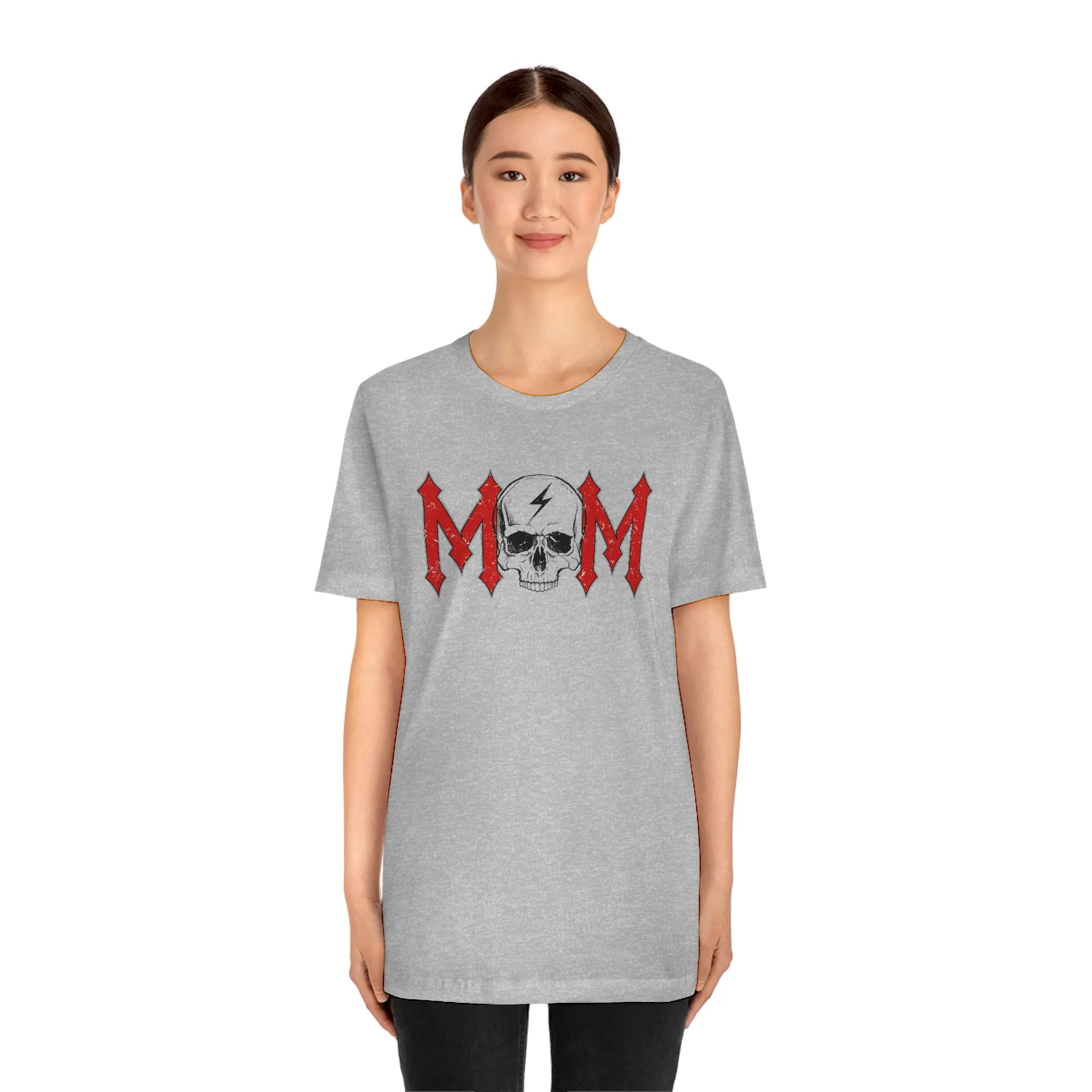 "MOM" Skull Shirt Tee - Unisex Shirt