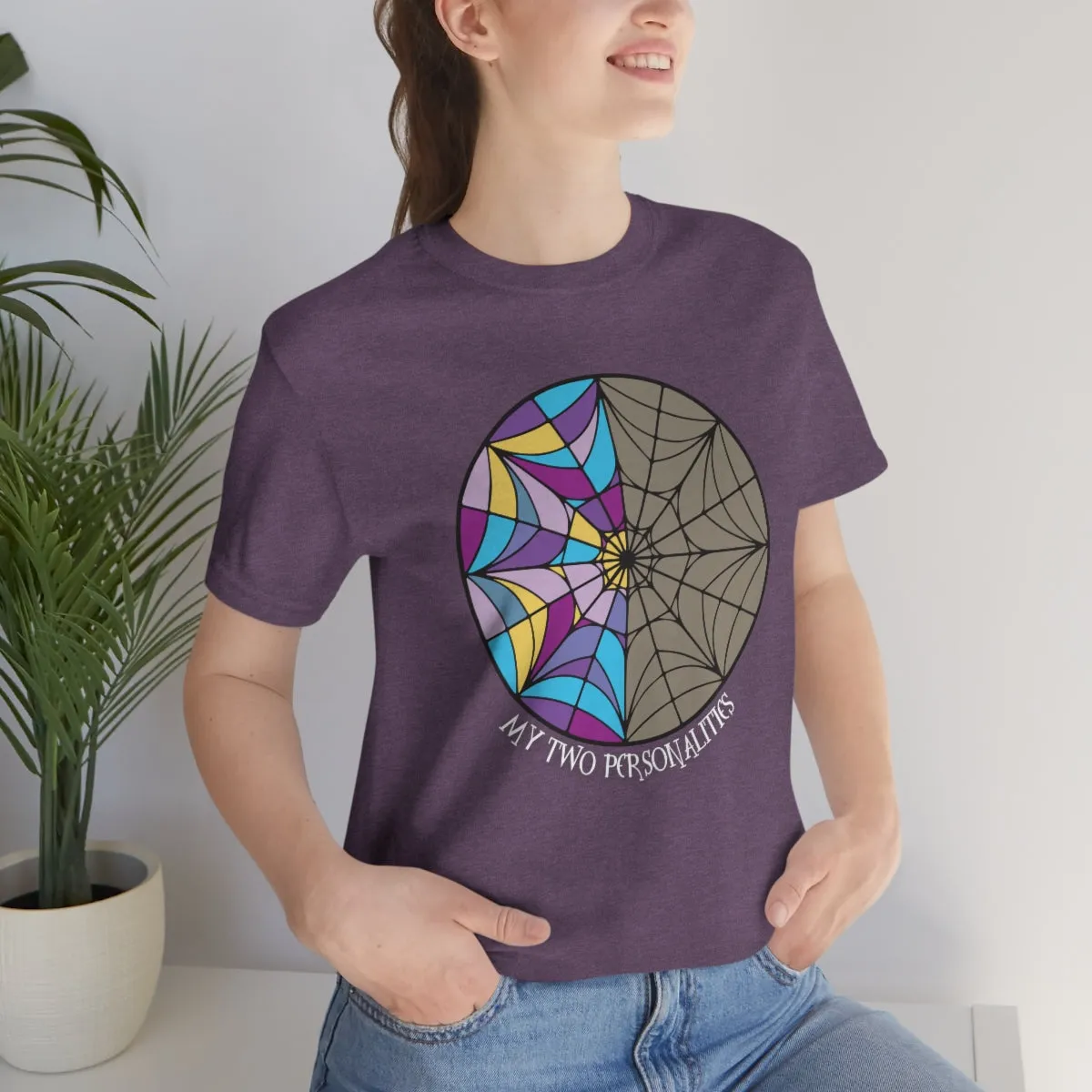 "My Two Personalities" Spiderweb Tee - Unisex Shirt