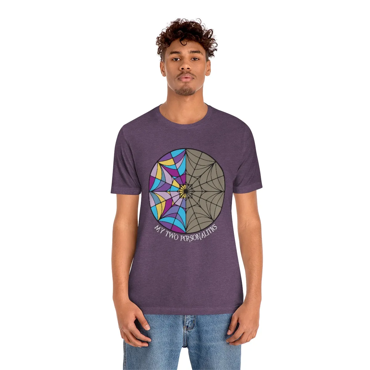 "My Two Personalities" Spiderweb Tee - Unisex Shirt