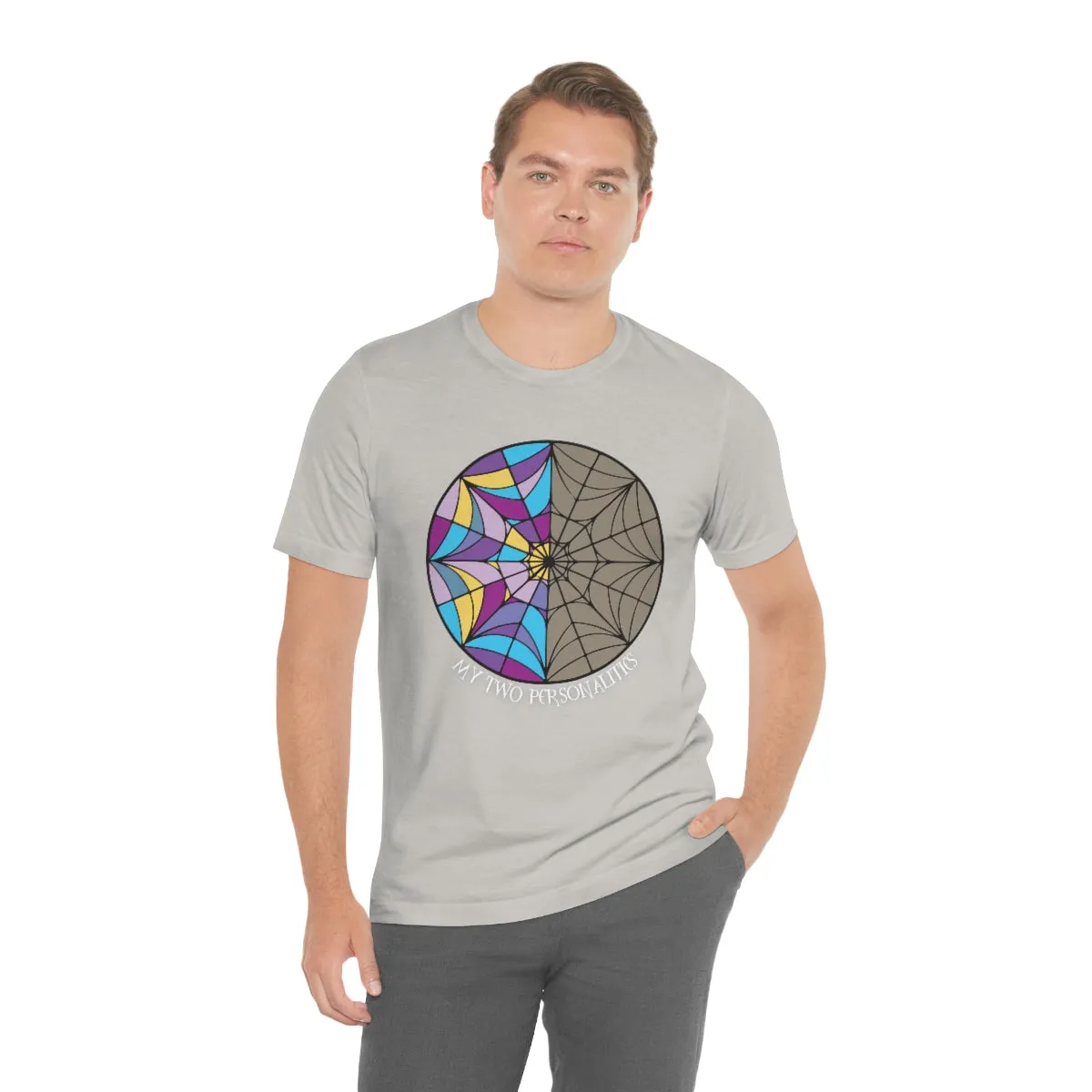 "My Two Personalities" Spiderweb Tee - Unisex Shirt