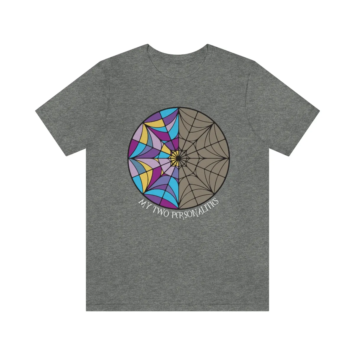 "My Two Personalities" Spiderweb Tee - Unisex Shirt