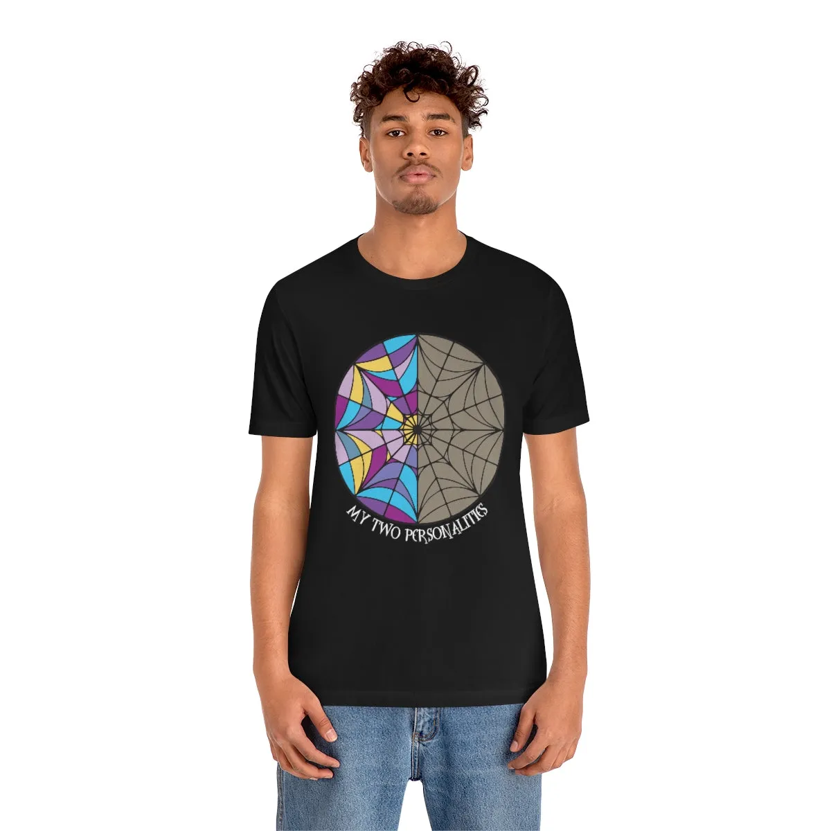 "My Two Personalities" Spiderweb Tee - Unisex Shirt