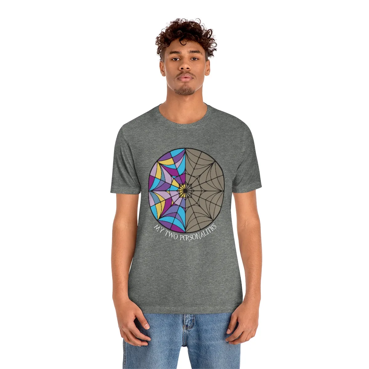 "My Two Personalities" Spiderweb Tee - Unisex Shirt