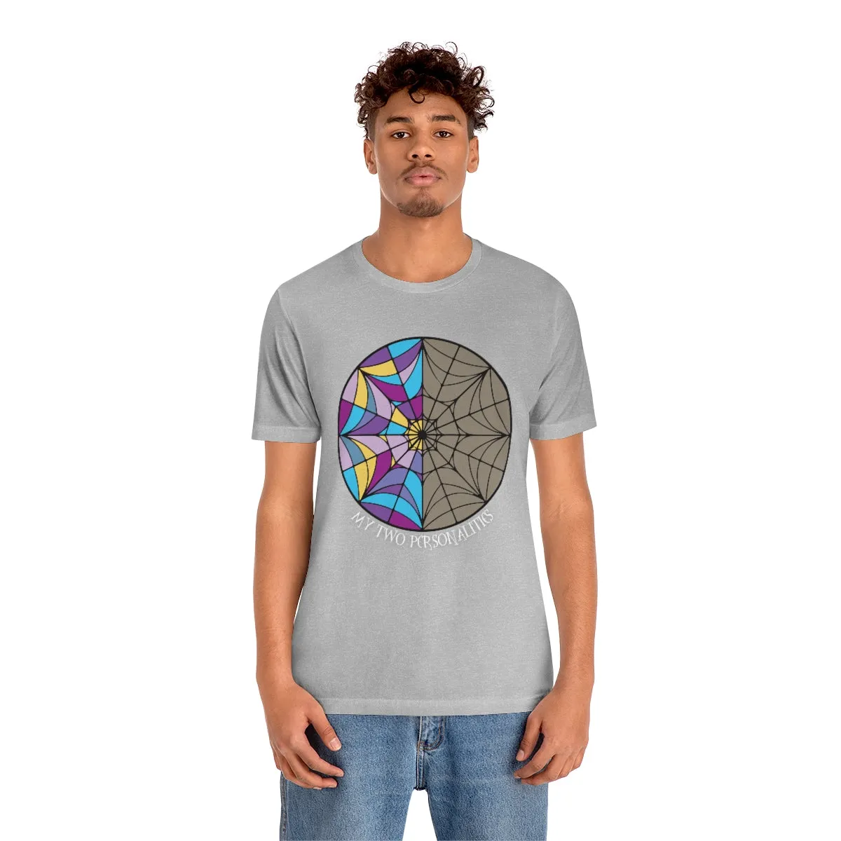 "My Two Personalities" Spiderweb Tee - Unisex Shirt