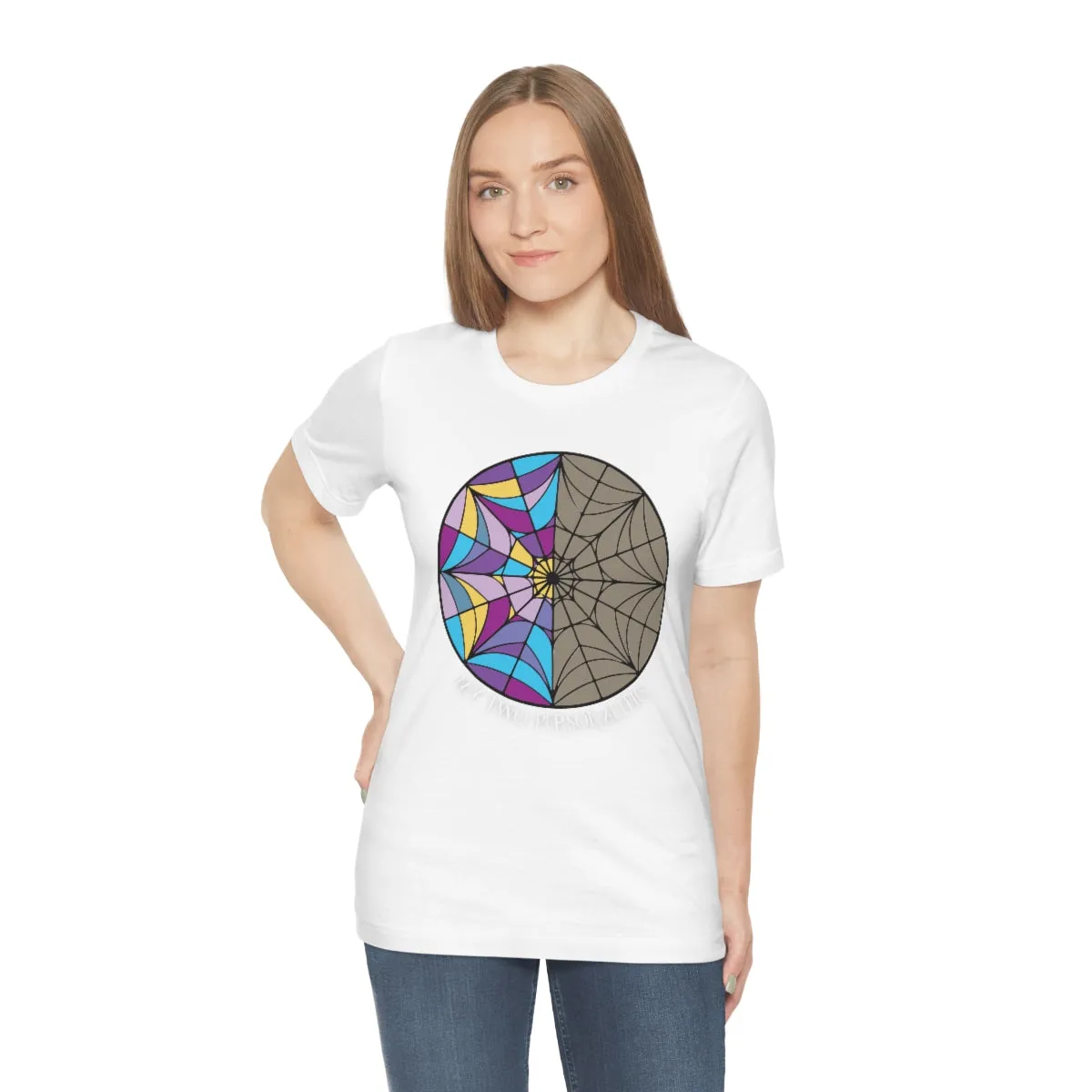 "My Two Personalities" Spiderweb Tee - Unisex Shirt