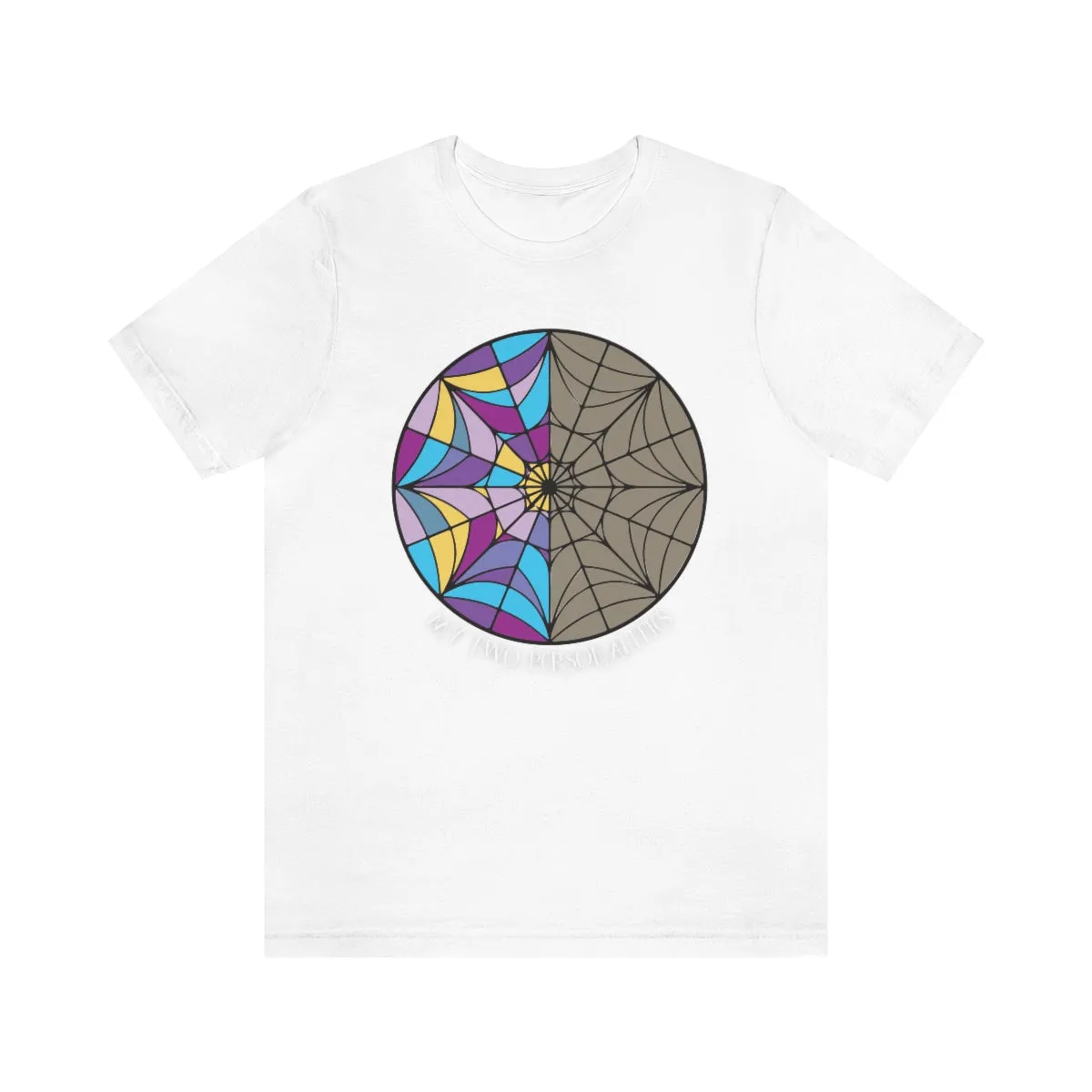 "My Two Personalities" Spiderweb Tee - Unisex Shirt