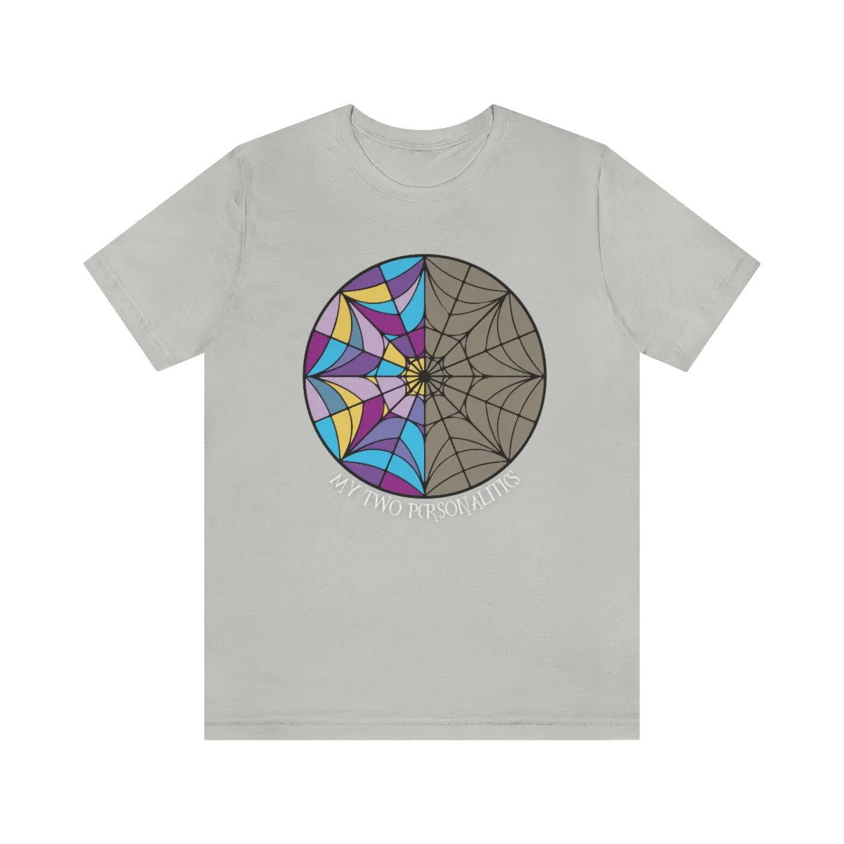 "My Two Personalities" Spiderweb Tee - Unisex Shirt