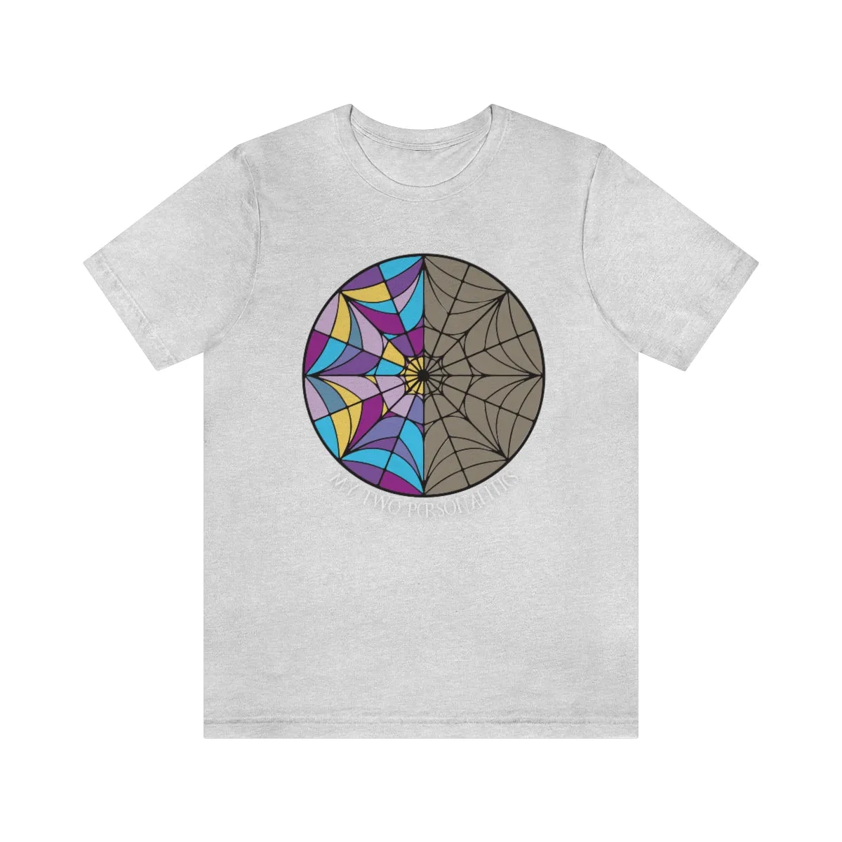 "My Two Personalities" Spiderweb Tee - Unisex Shirt