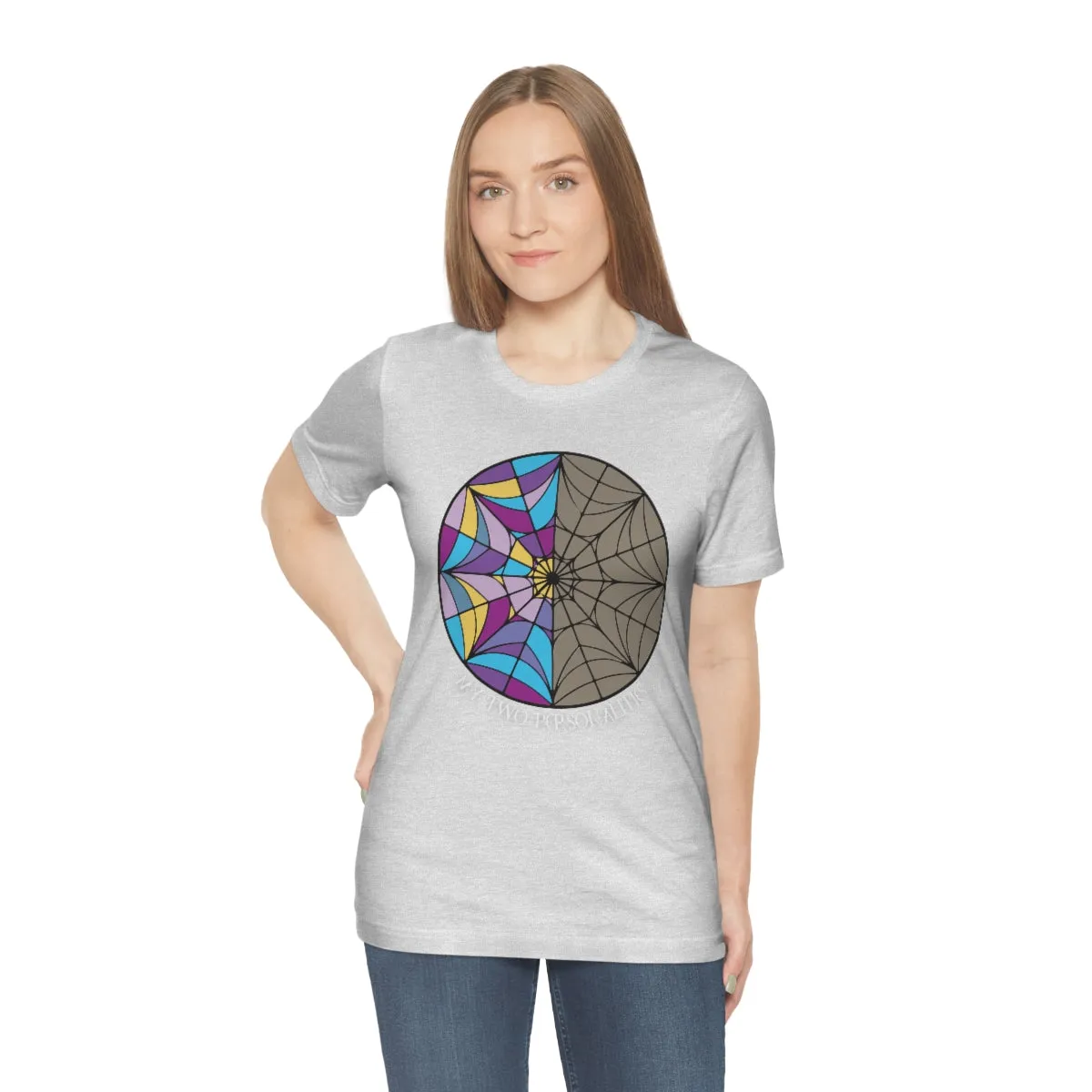 "My Two Personalities" Spiderweb Tee - Unisex Shirt