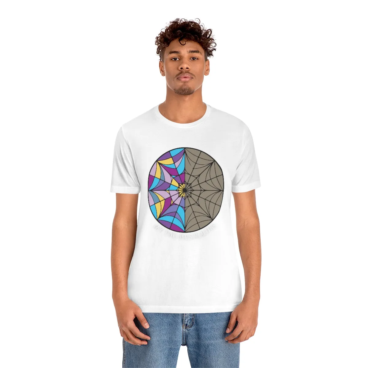 "My Two Personalities" Spiderweb Tee - Unisex Shirt