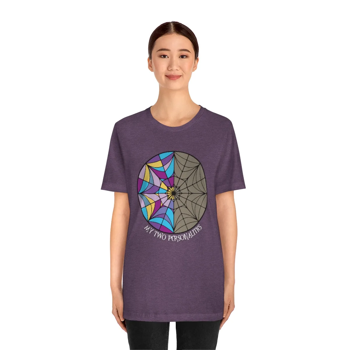 "My Two Personalities" Spiderweb Tee - Unisex Shirt