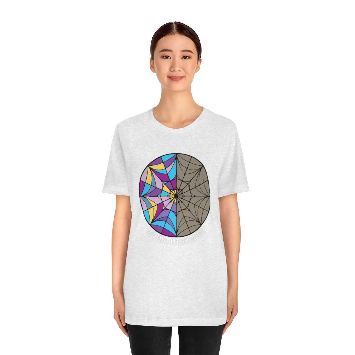 "My Two Personalities" Spiderweb Tee - Unisex Shirt