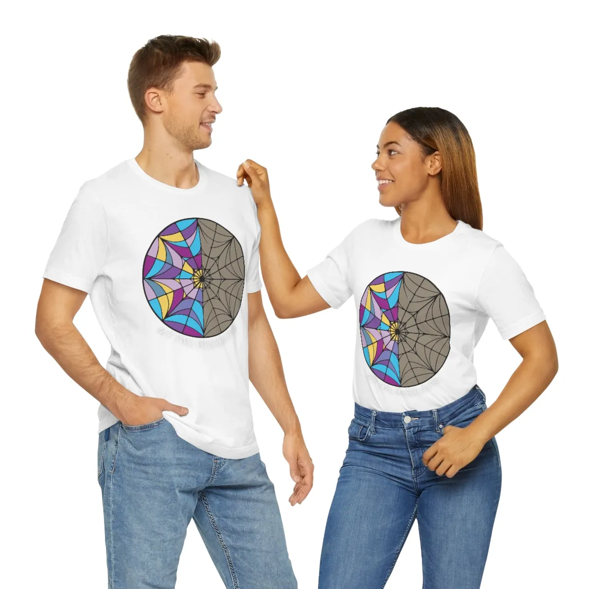 "My Two Personalities" Spiderweb Tee - Unisex Shirt