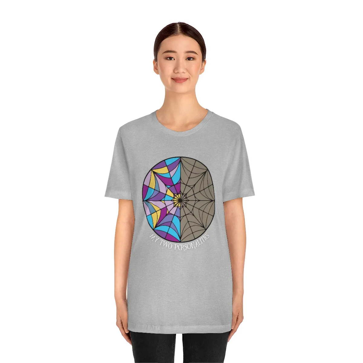 "My Two Personalities" Spiderweb Tee - Unisex Shirt