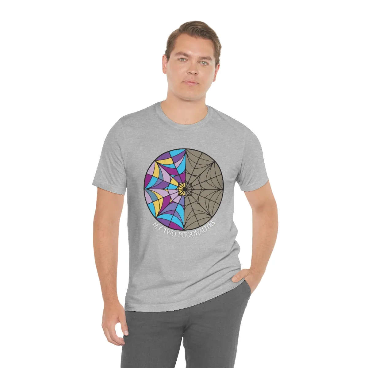 "My Two Personalities" Spiderweb Tee - Unisex Shirt