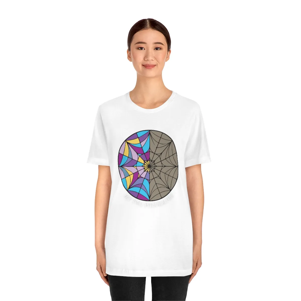 "My Two Personalities" Spiderweb Tee - Unisex Shirt