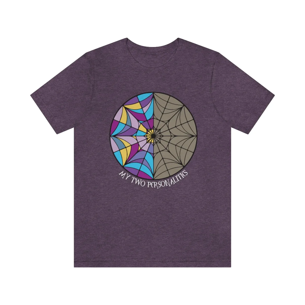 "My Two Personalities" Spiderweb Tee - Unisex Shirt