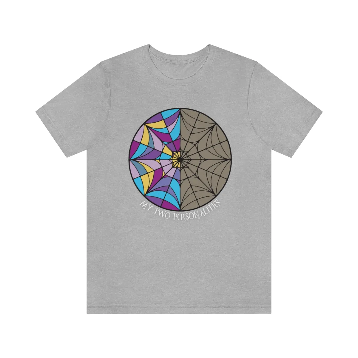 "My Two Personalities" Spiderweb Tee - Unisex Shirt