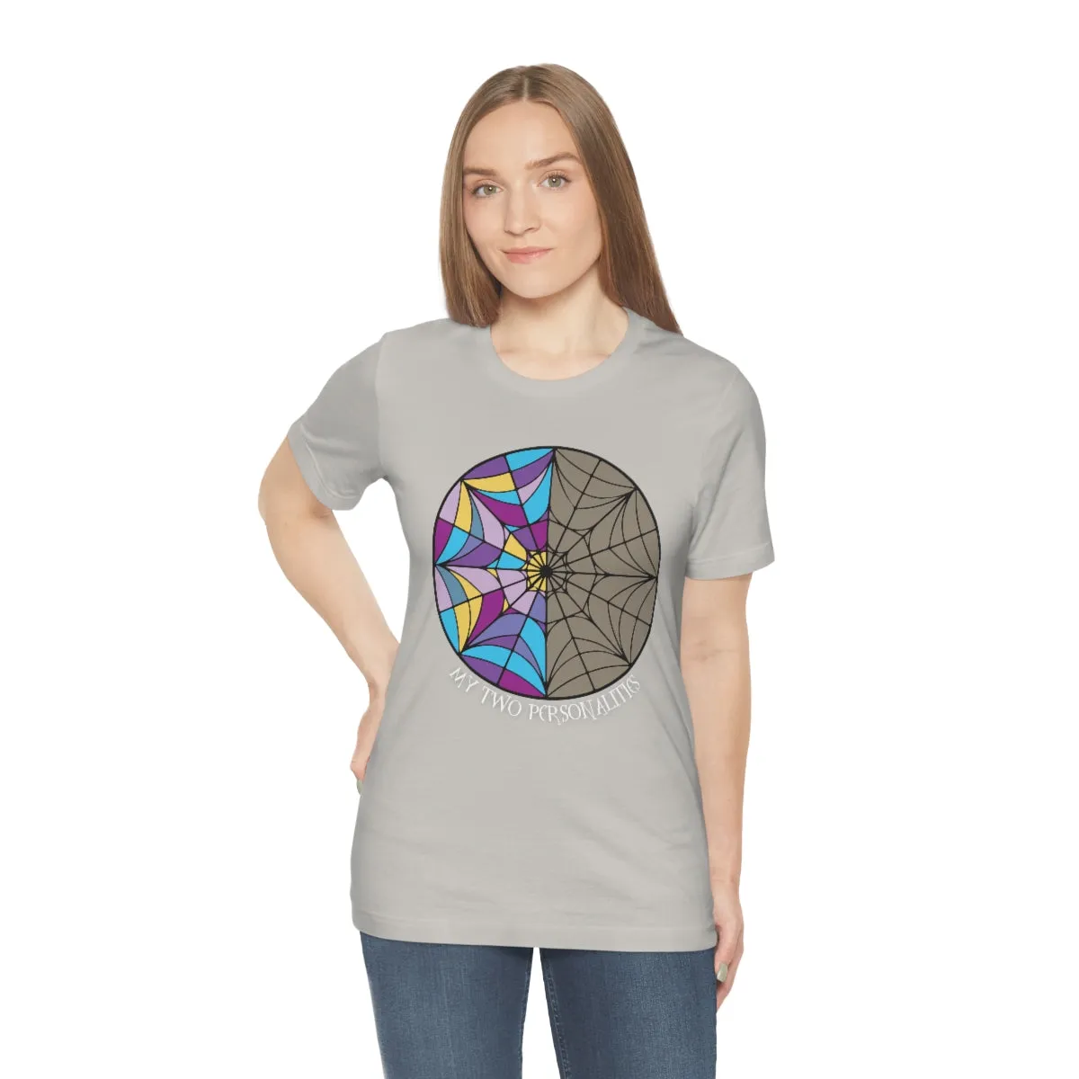 "My Two Personalities" Spiderweb Tee - Unisex Shirt