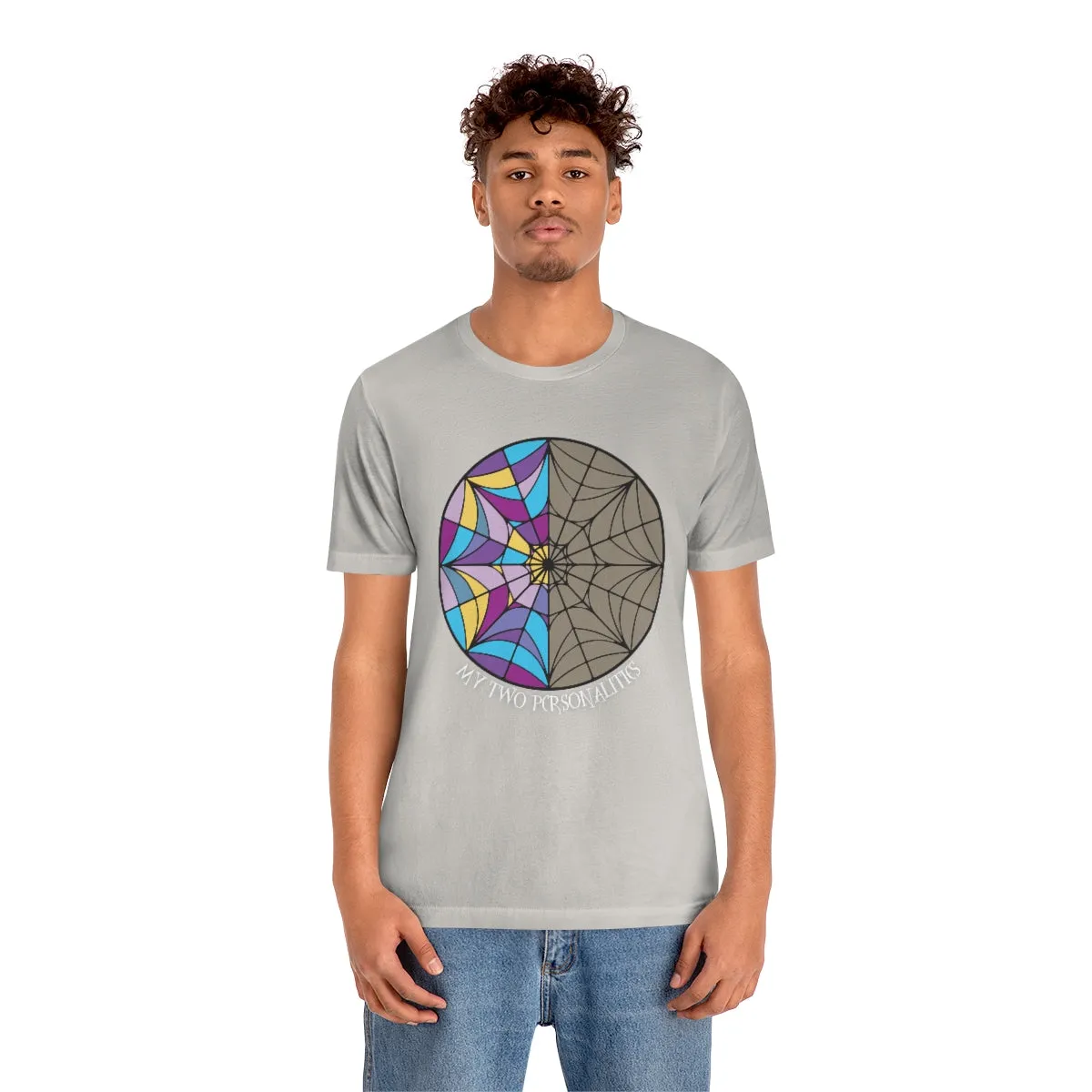 "My Two Personalities" Spiderweb Tee - Unisex Shirt