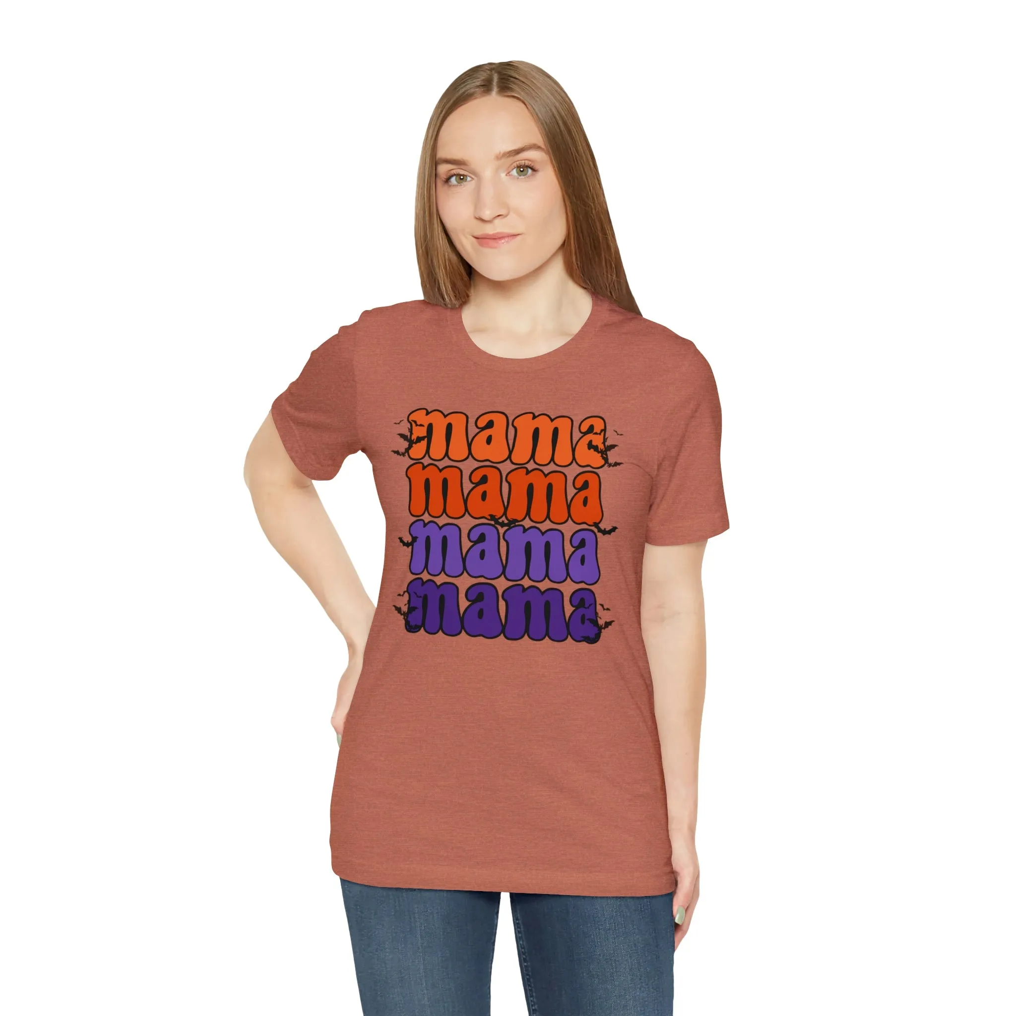 "Spooky Mama" Repeat Tee - Unisex Shirt