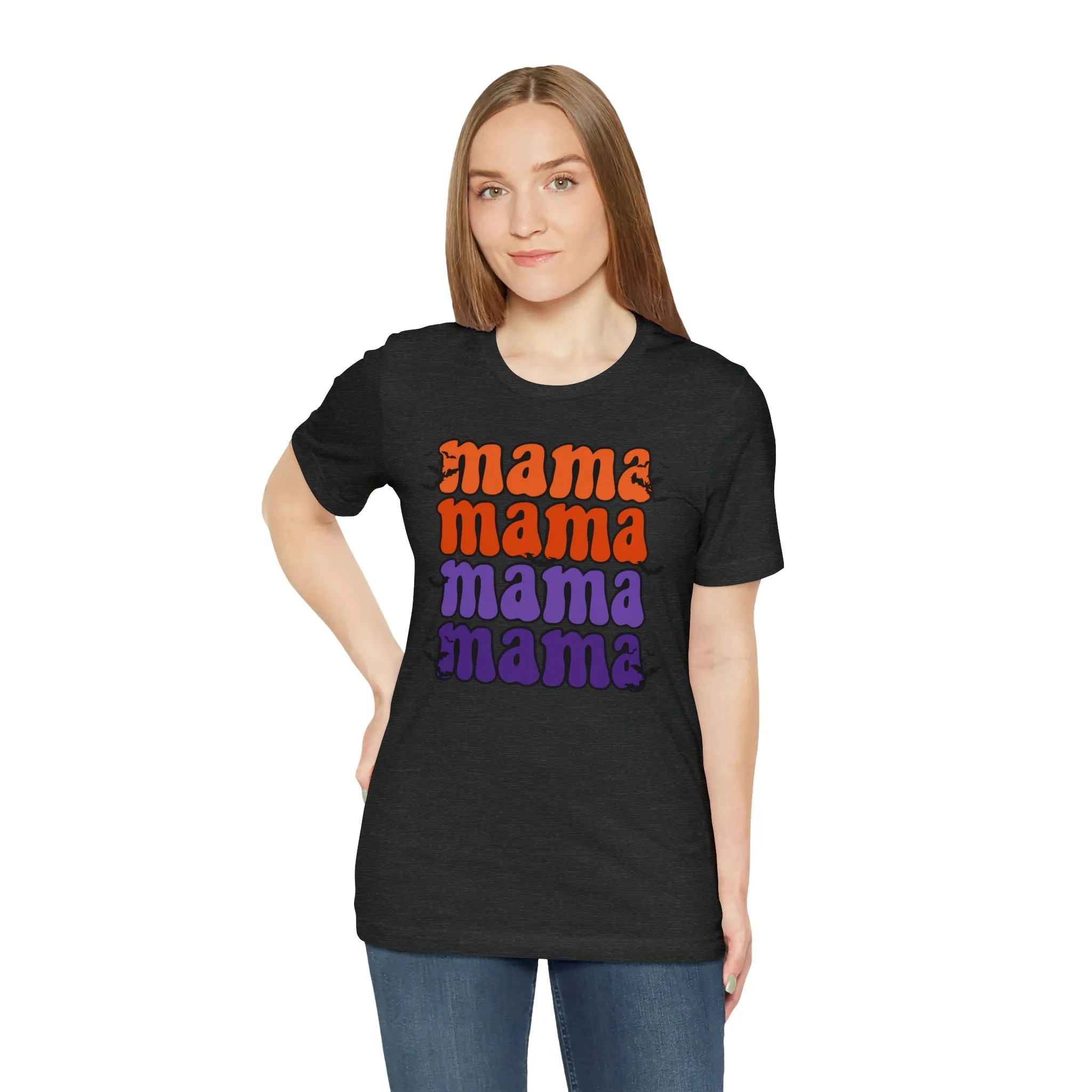 "Spooky Mama" Repeat Tee - Unisex Shirt