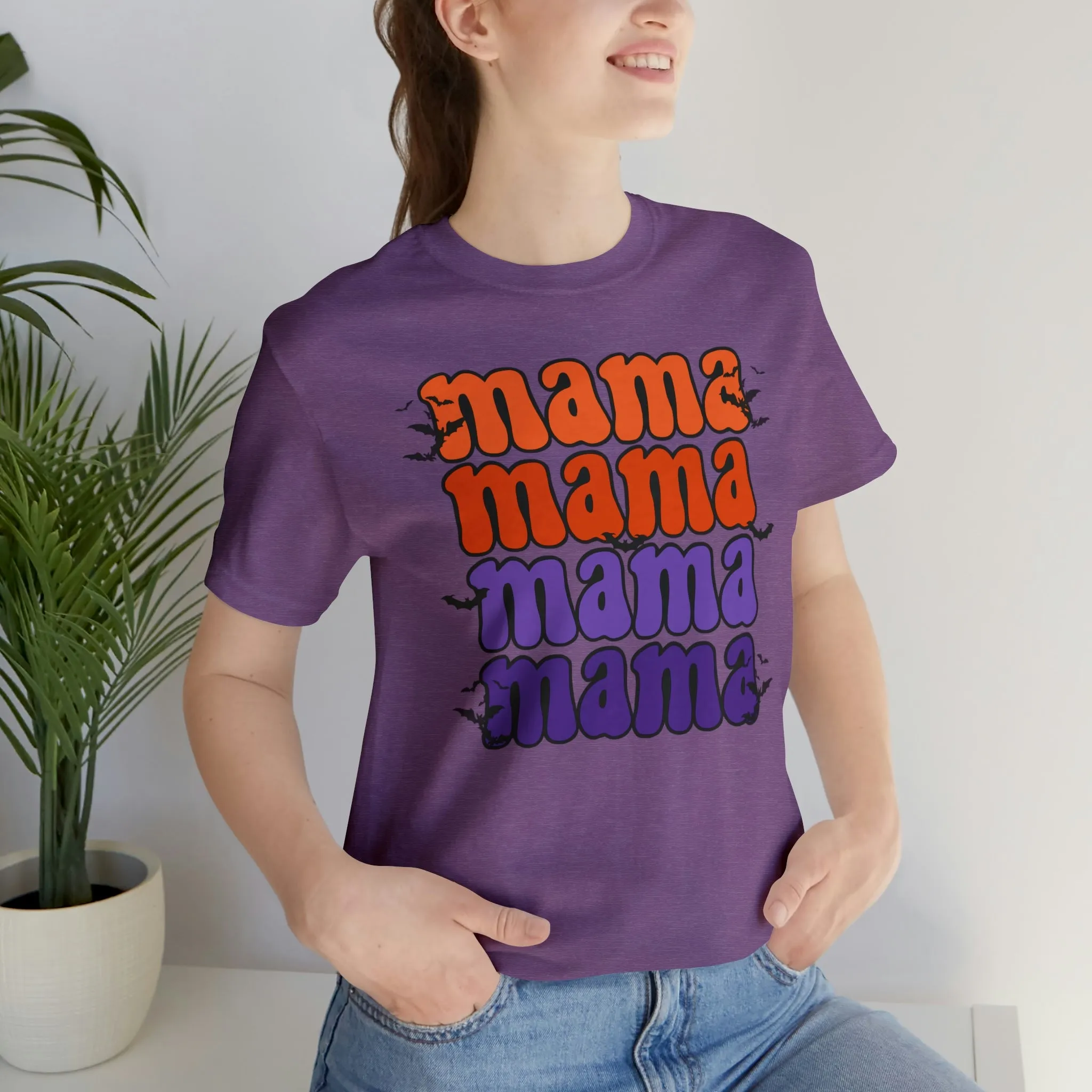 "Spooky Mama" Repeat Tee - Unisex Shirt