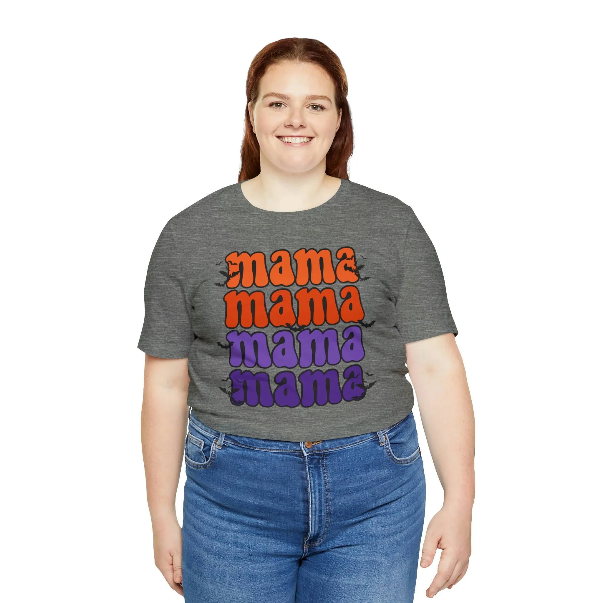 "Spooky Mama" Repeat Tee - Unisex Shirt