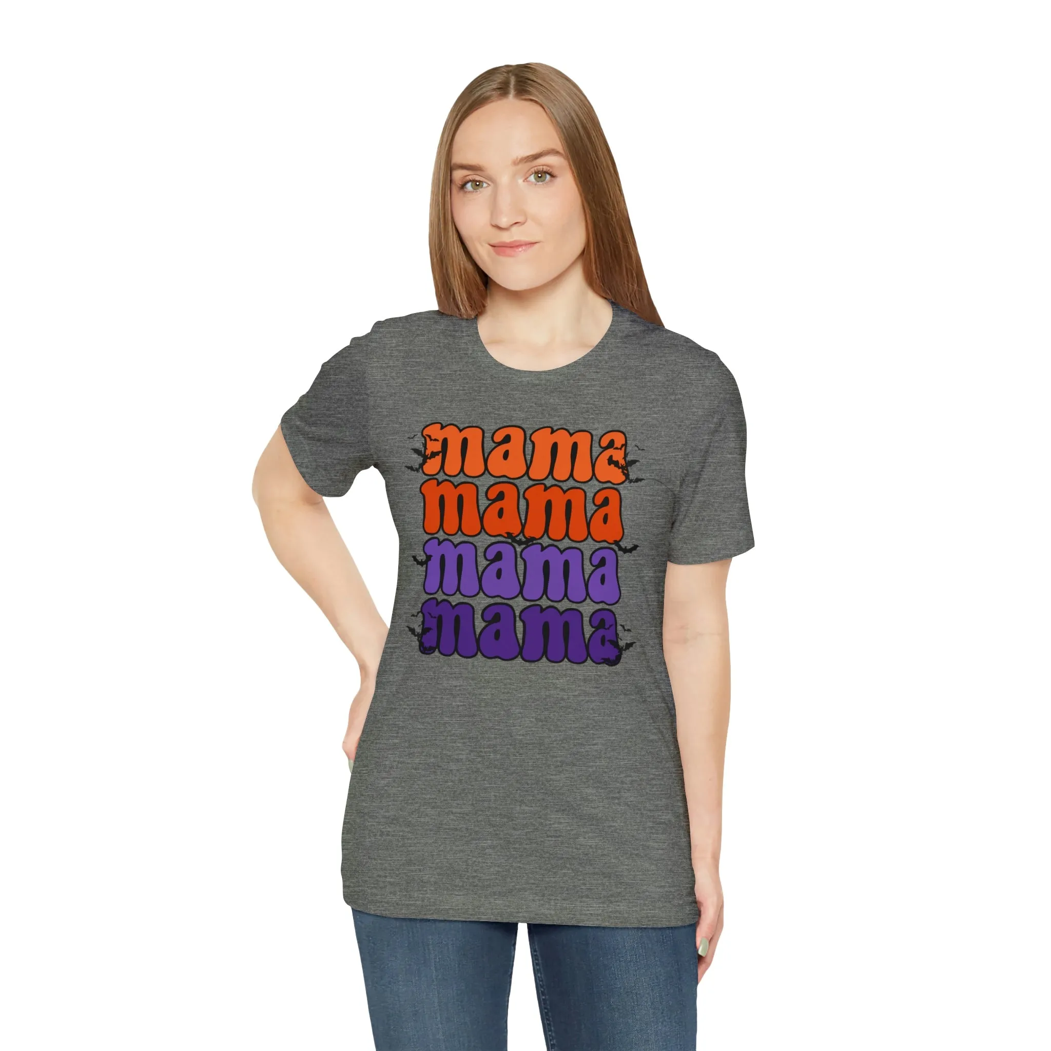 "Spooky Mama" Repeat Tee - Unisex Shirt