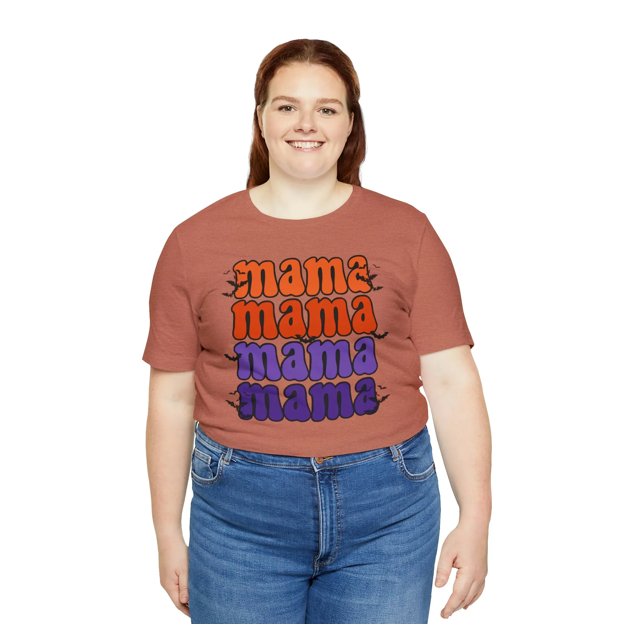 "Spooky Mama" Repeat Tee - Unisex Shirt