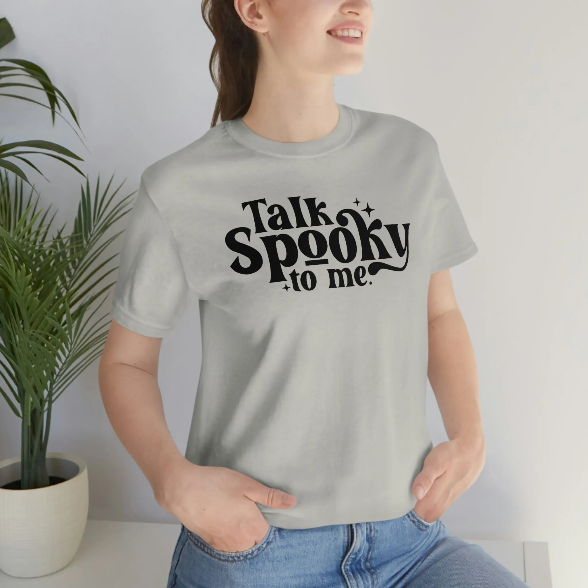 "Talk Spooky to Me" Tee - Unisex Shirt