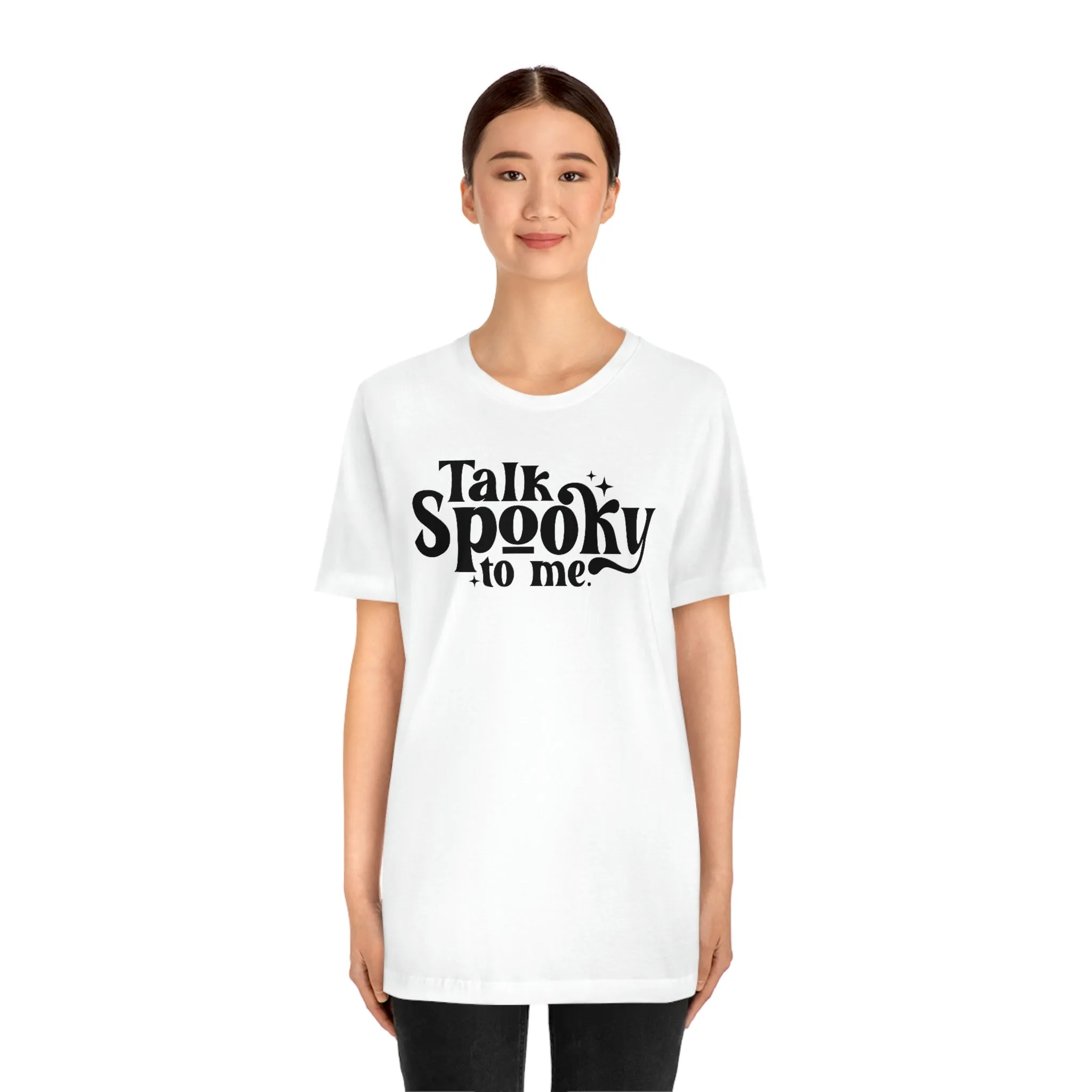 "Talk Spooky to Me" Tee - Unisex Shirt