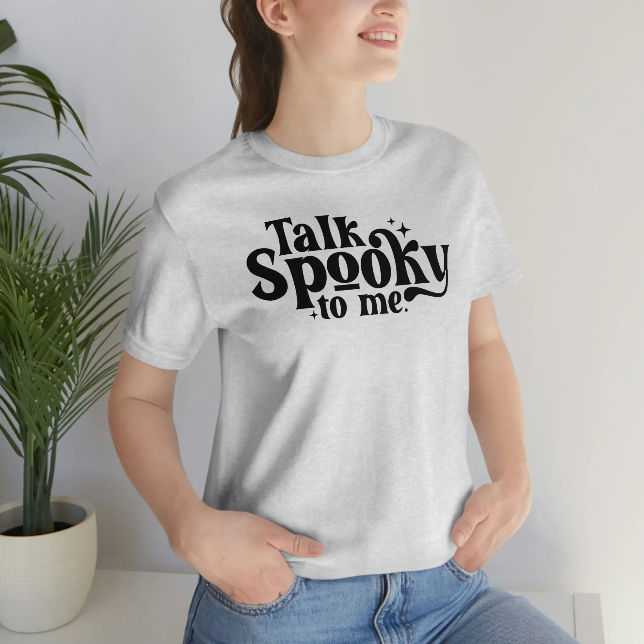 "Talk Spooky to Me" Tee - Unisex Shirt