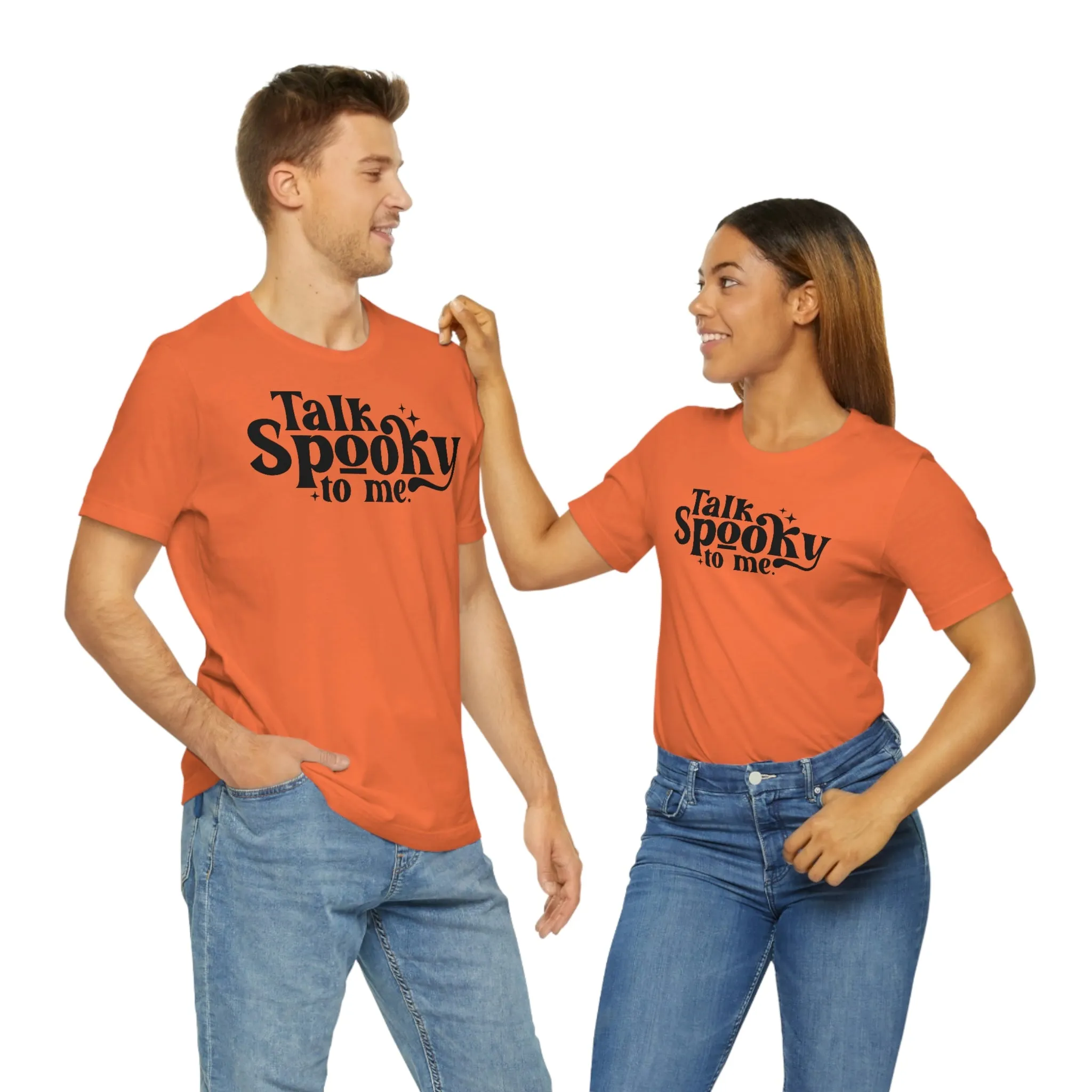 "Talk Spooky to Me" Tee - Unisex Shirt