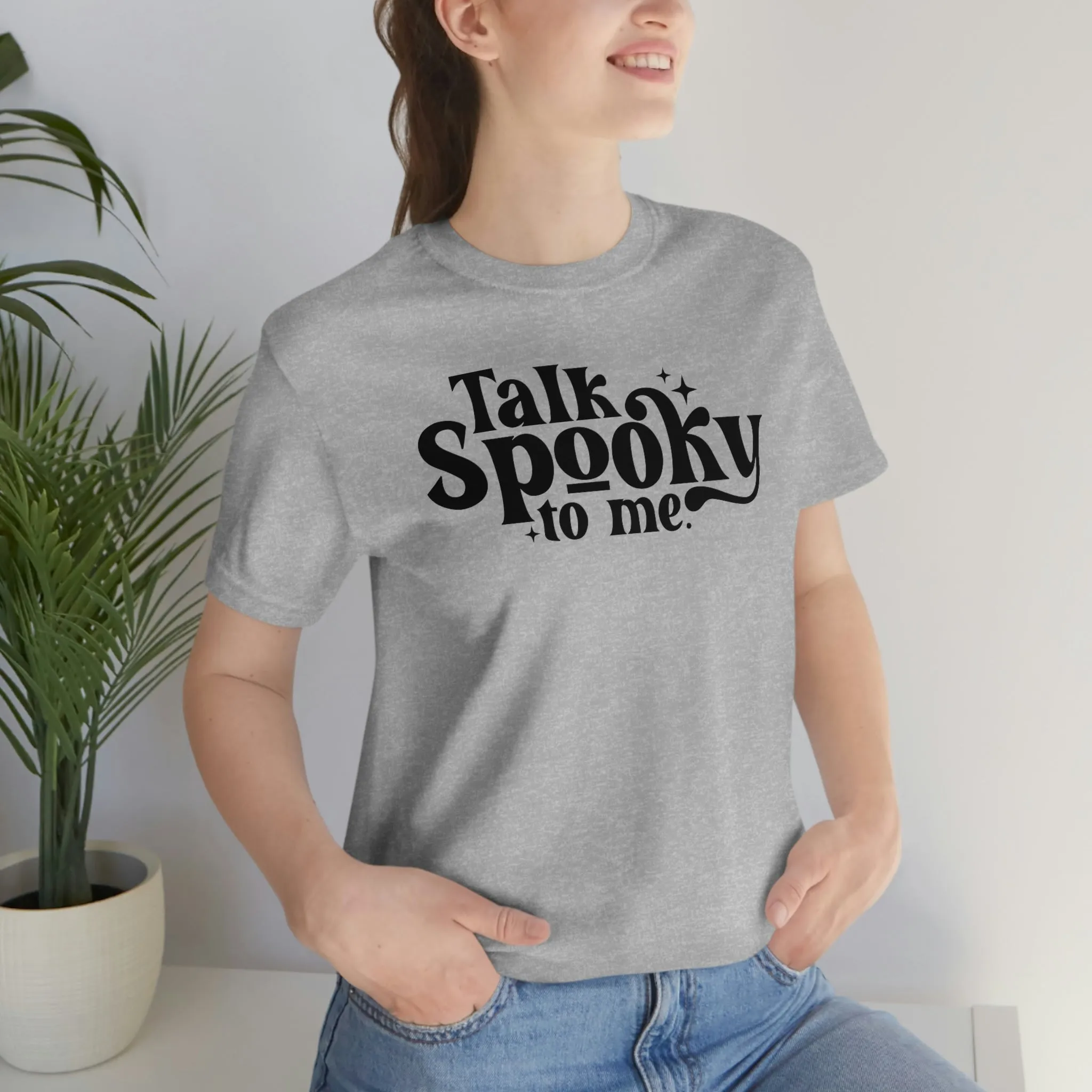 "Talk Spooky to Me" Tee - Unisex Shirt