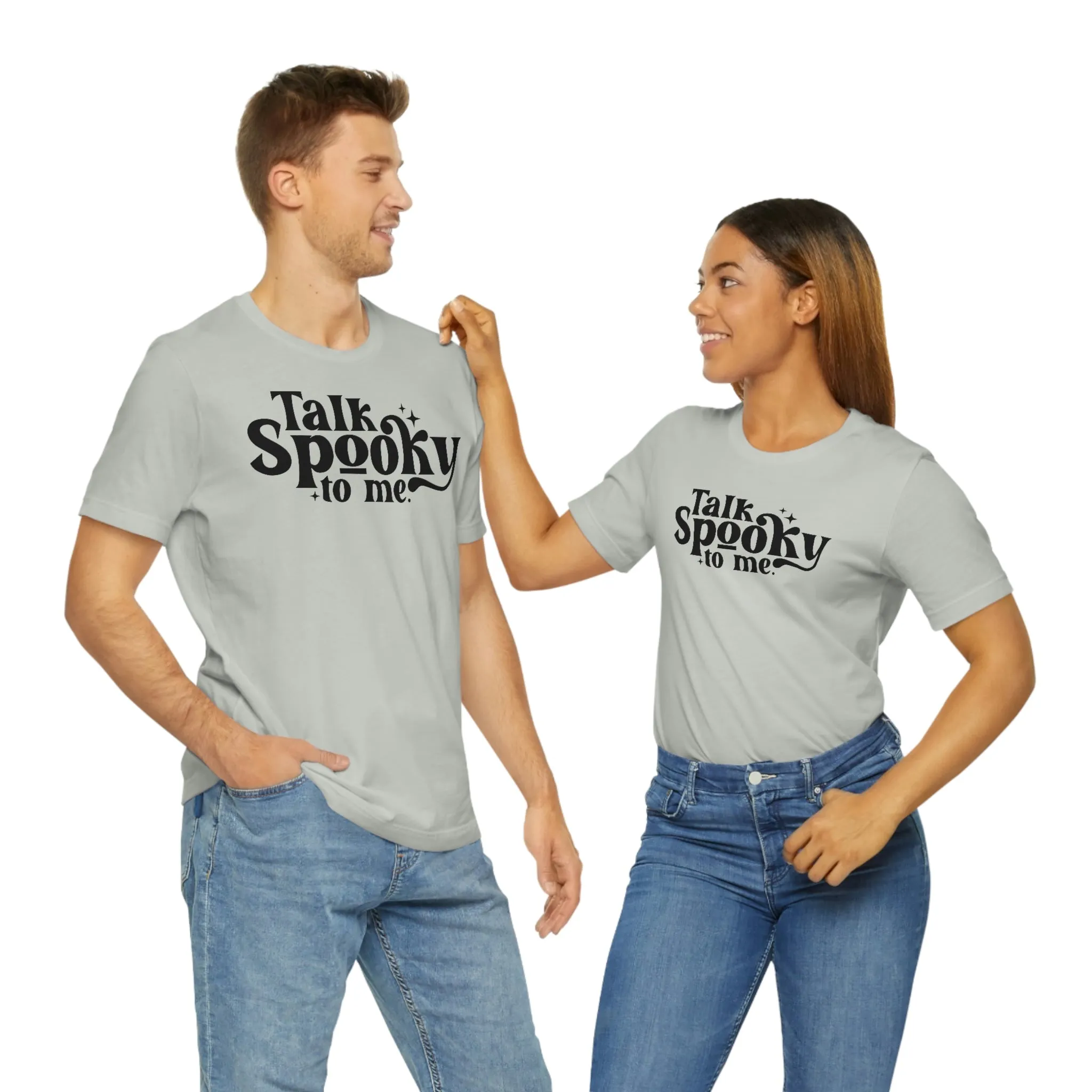 "Talk Spooky to Me" Tee - Unisex Shirt