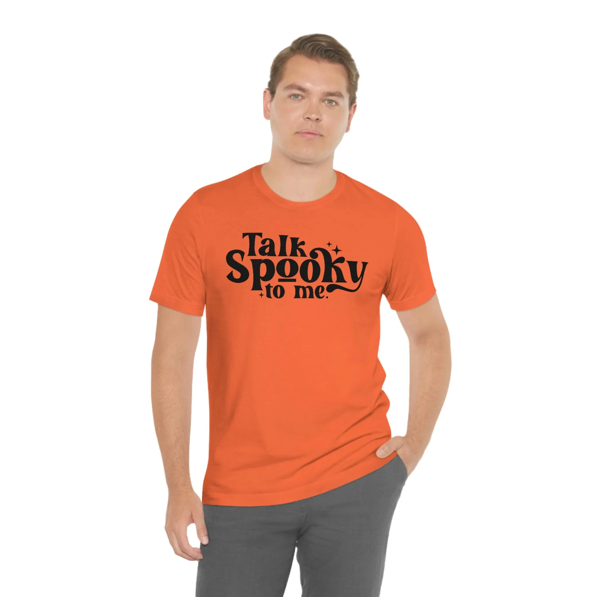 "Talk Spooky to Me" Tee - Unisex Shirt