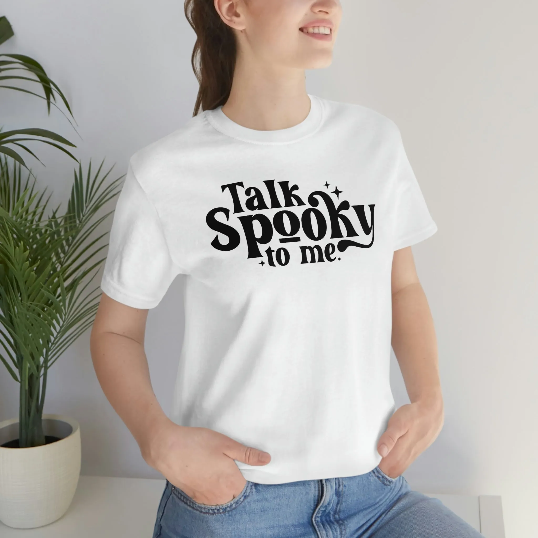 "Talk Spooky to Me" Tee - Unisex Shirt