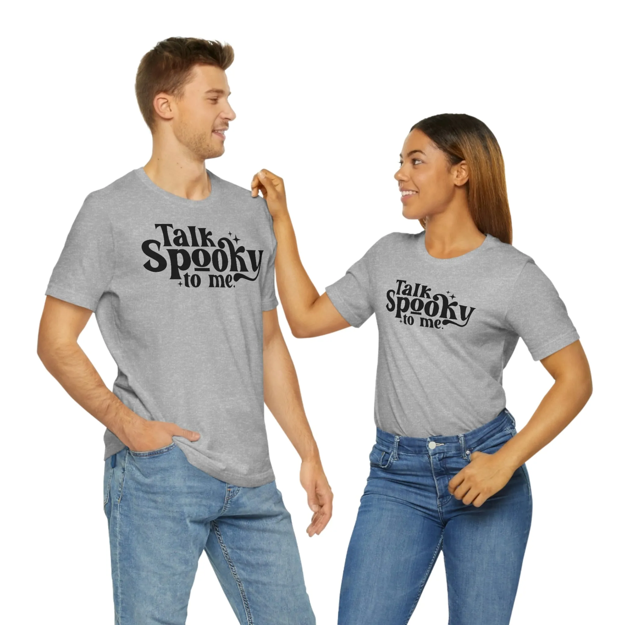 "Talk Spooky to Me" Tee - Unisex Shirt