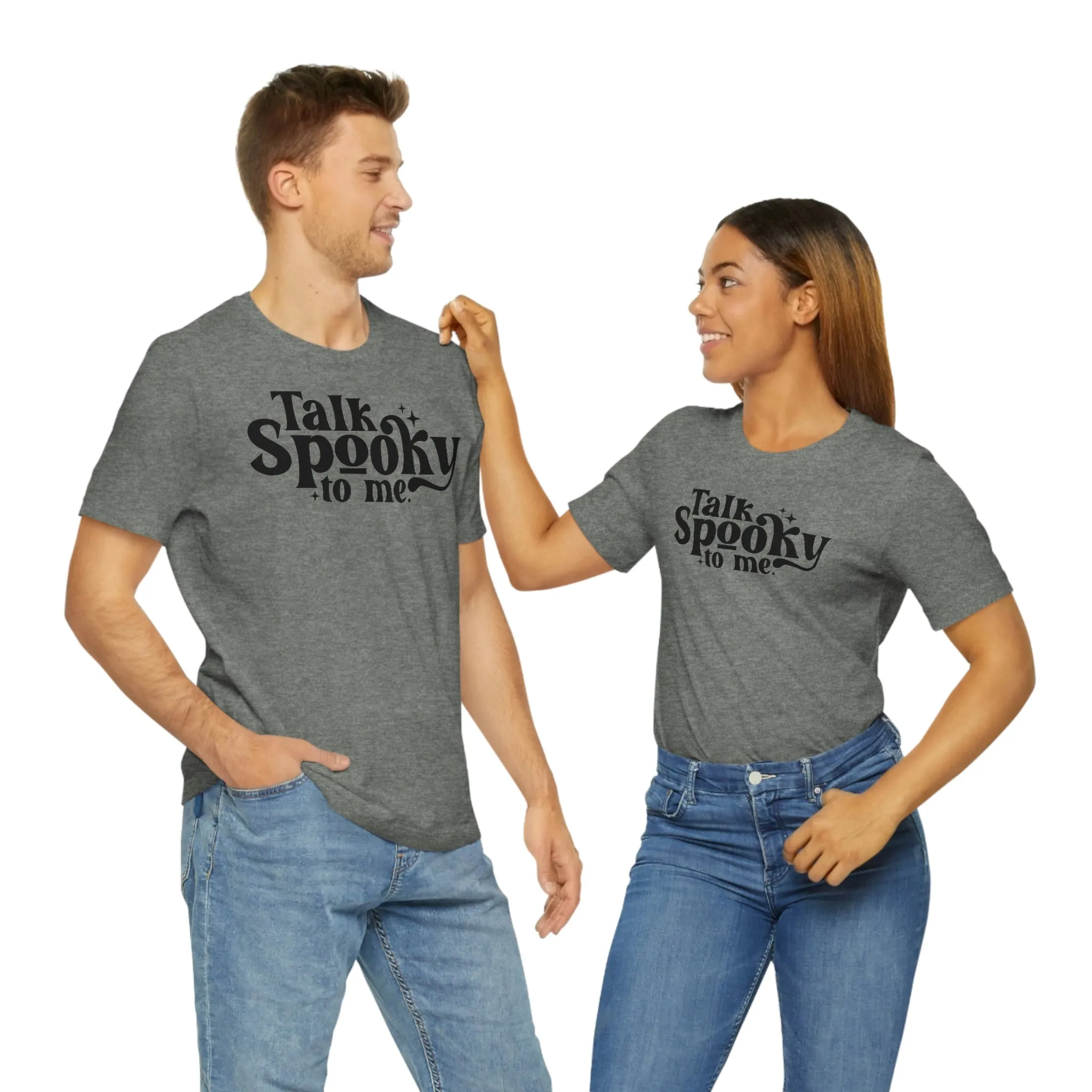 "Talk Spooky to Me" Tee - Unisex Shirt