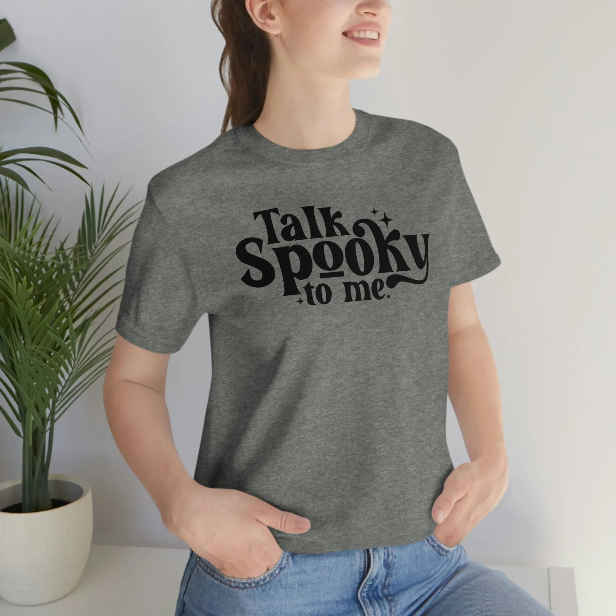 "Talk Spooky to Me" Tee - Unisex Shirt